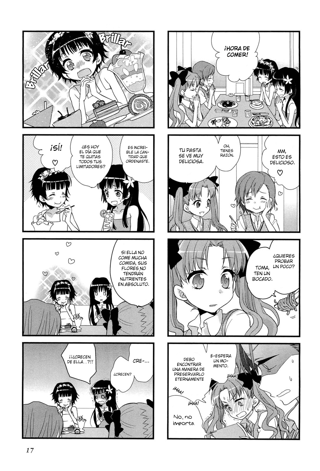 4-koma Koushiki Anthology - Toaru Kagaku no Railgun x Toaru Majutsu no Index Te quiero, te quiero, te quiero mucho Onee-sama 第6页