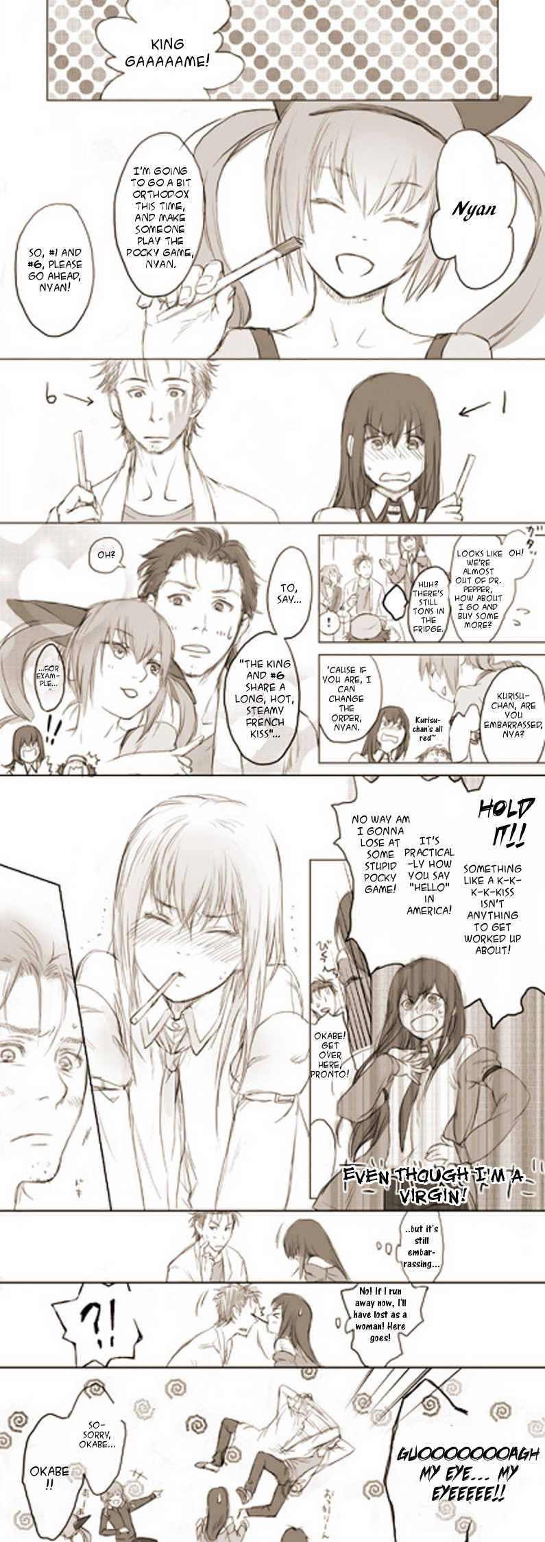 Steins;Gate - King's Game With Lab Members (Doujinshi) 第2页