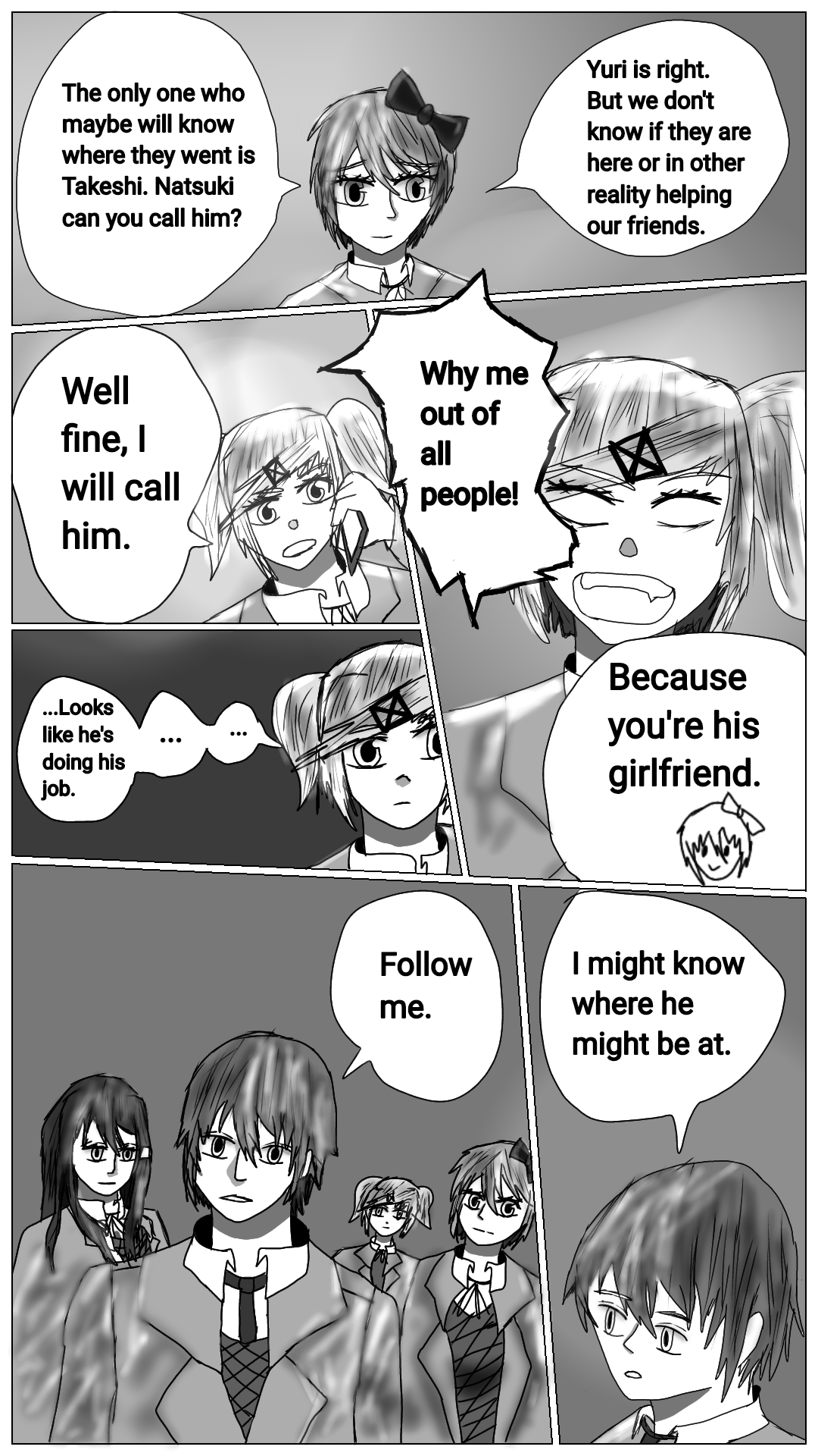 Doki Doki Literature Club - Your reality (Doujinshi) Let’s see about that 第4页