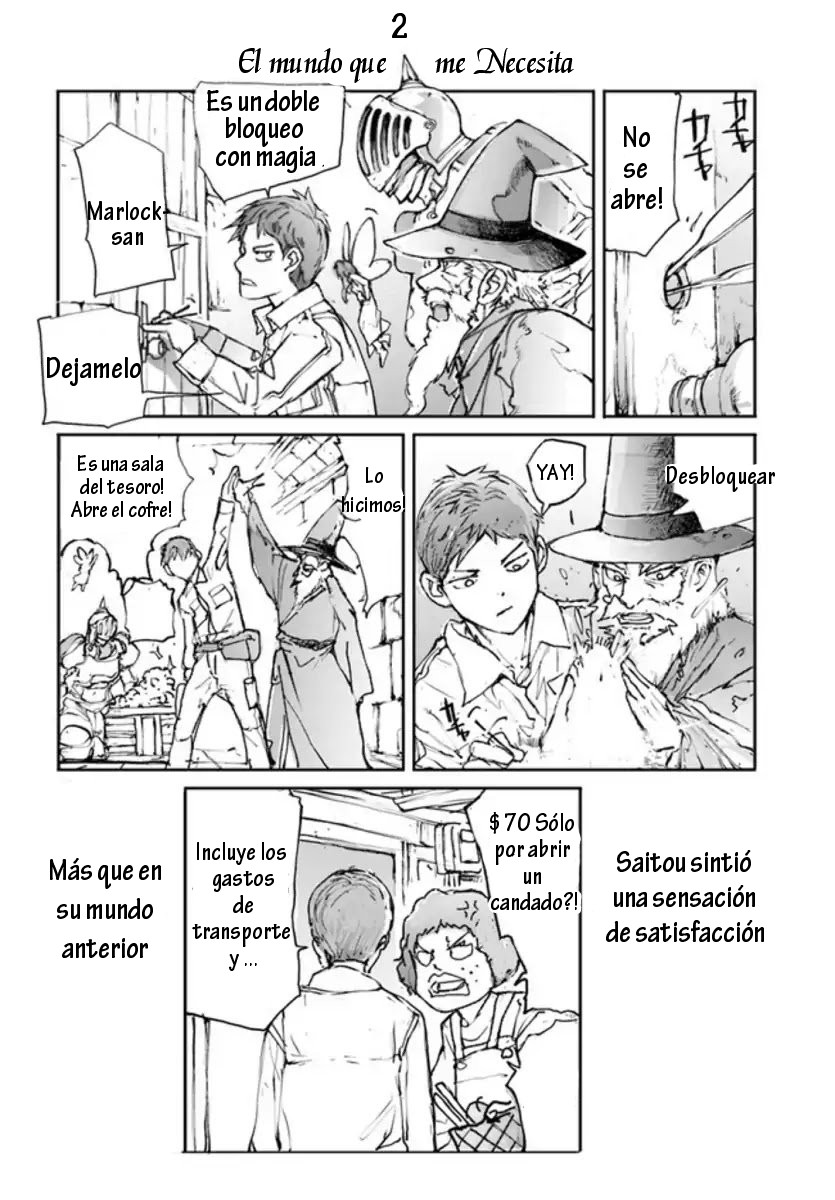 Benriya Saitou-san, Isekai ni Iku Vol. 1 Ch. 2 第2页