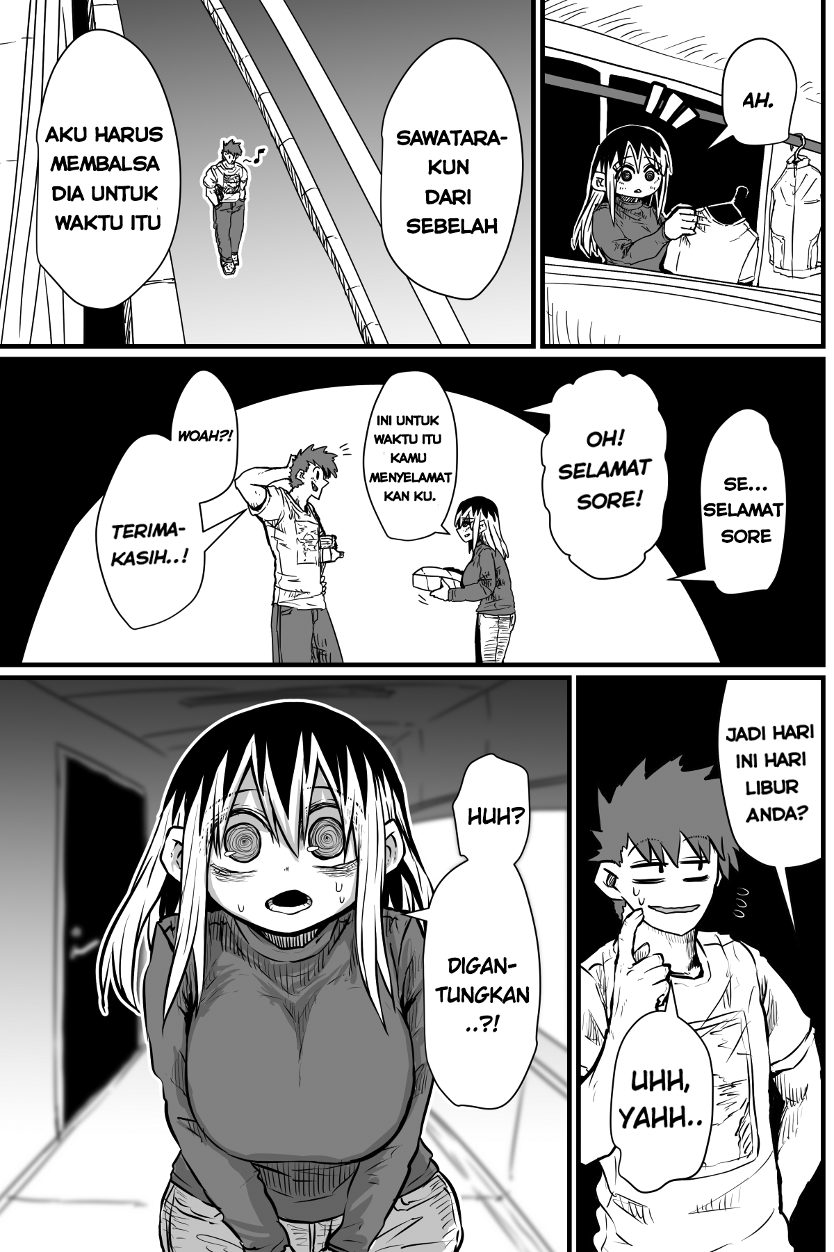 Batsuichi de Nakimushi na Otonarisan Ch. 1 第5页