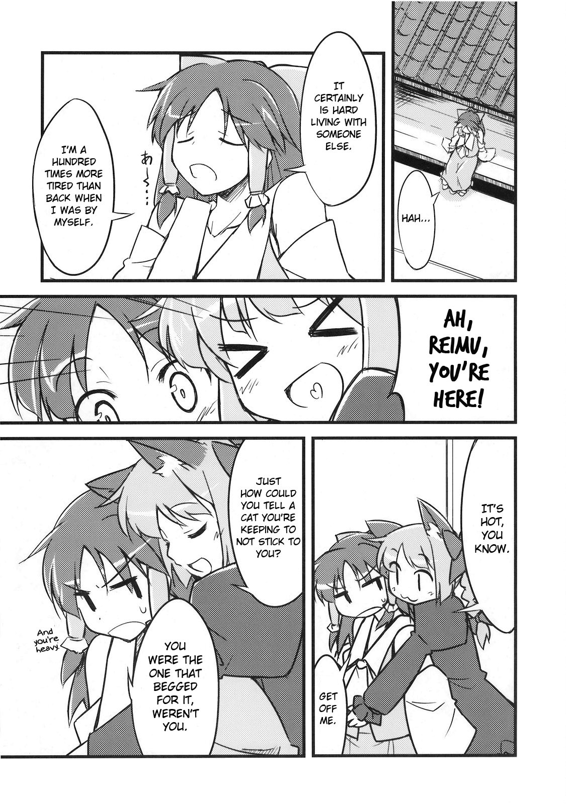 Touhou - Neko wo Kaou! (Doujinshi) Oneshot 第13页