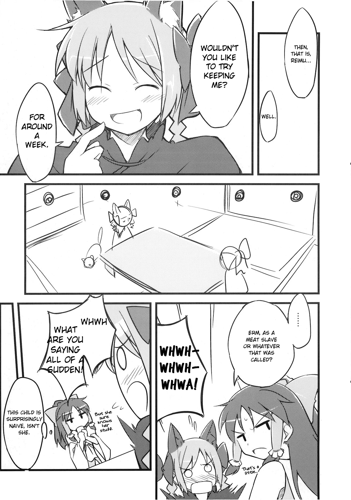 Touhou - Neko wo Kaou! (Doujinshi) Oneshot 第9页