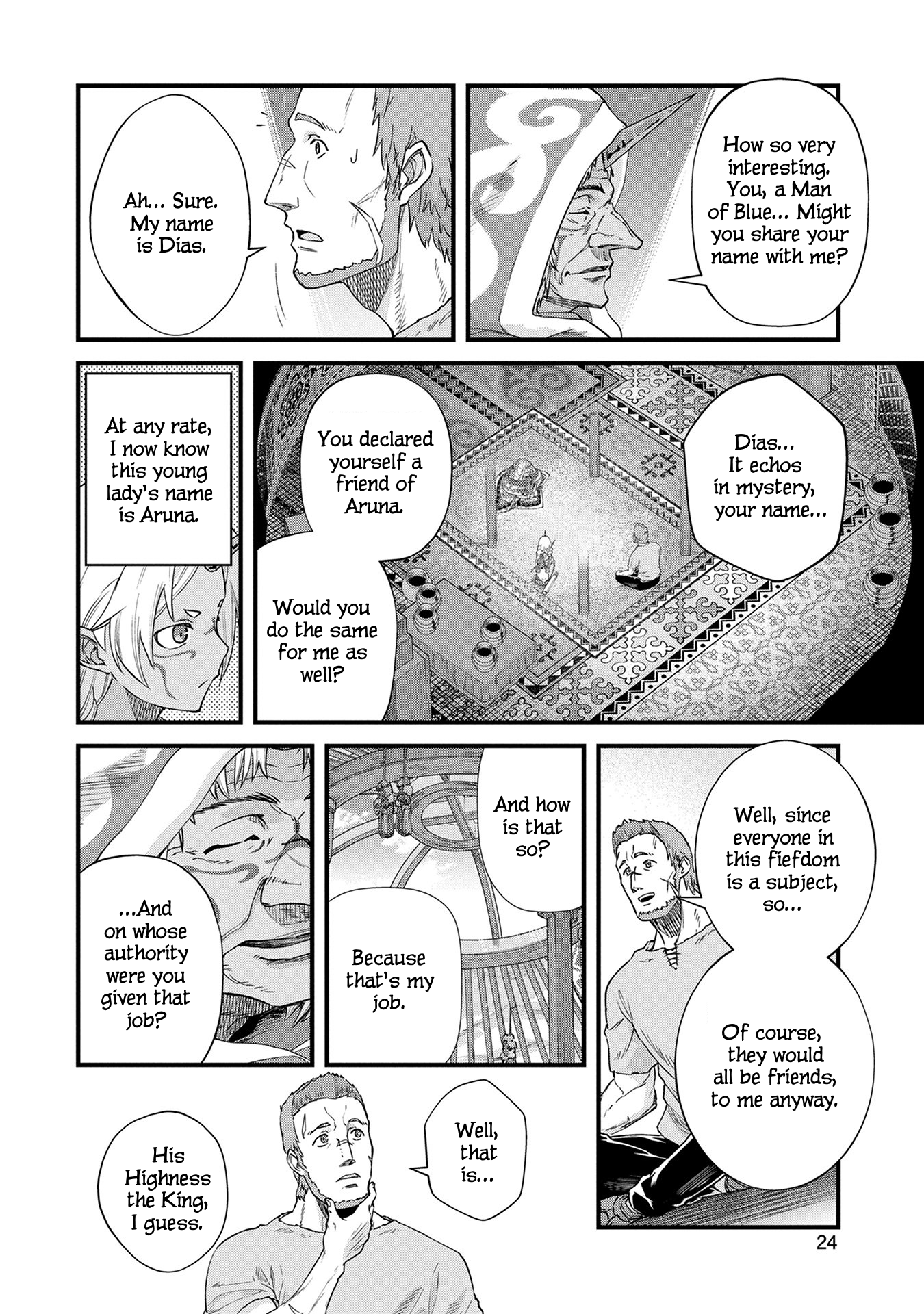 Ryoumin 0-nin Start no Henkyou Ryoushusama ~Ao no Dias to Soukaku no Otome~ Vol. 1 Ch. 1 第26页