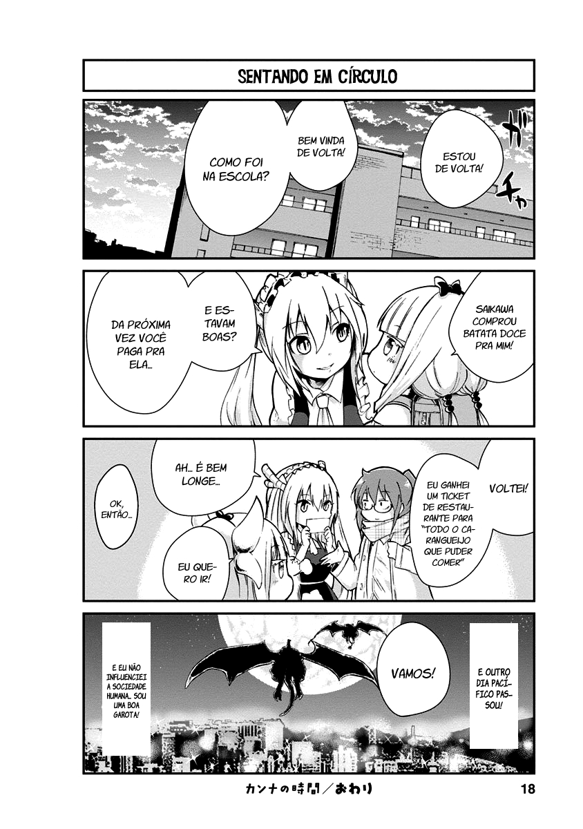Kobayashi-san Chi no Maid Dragon: Kanna no Nichijou Vol. 1 Ch. 1 第18页