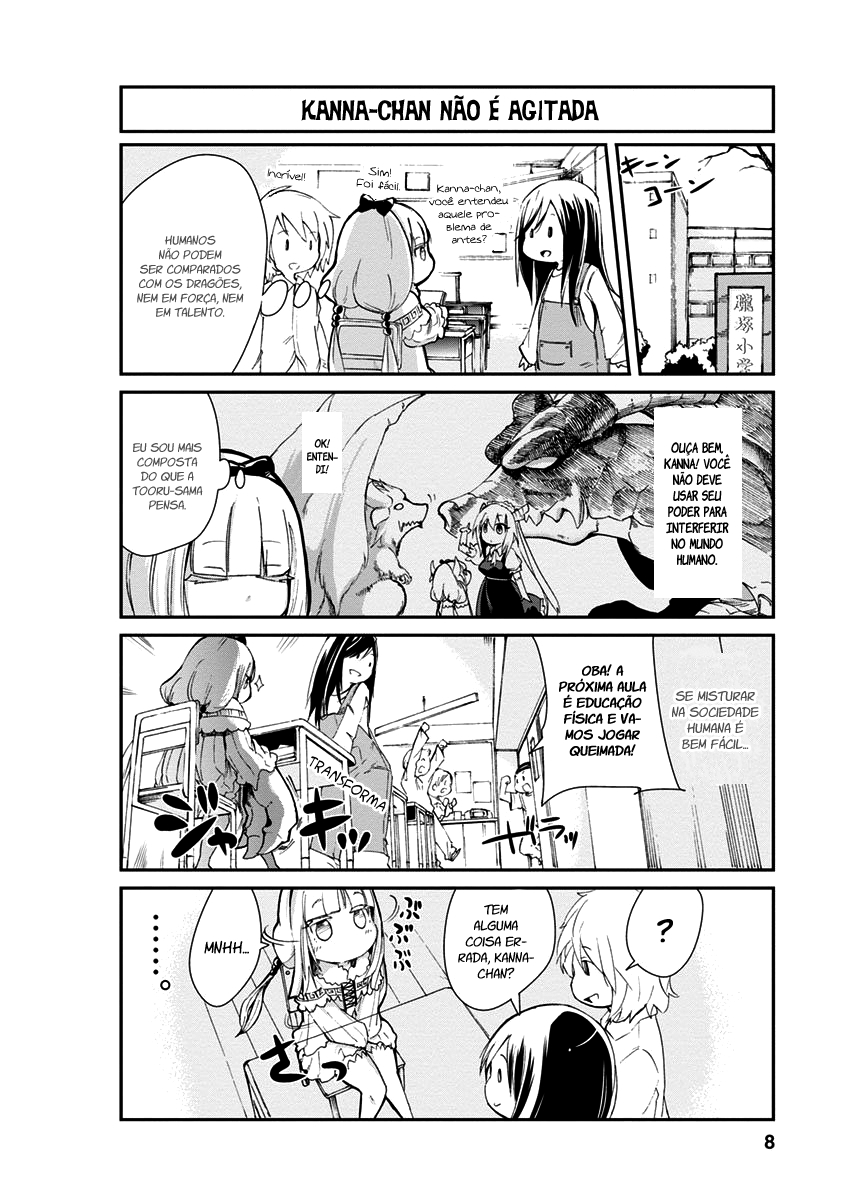 Kobayashi-san Chi no Maid Dragon: Kanna no Nichijou Vol. 1 Ch. 1 第8页