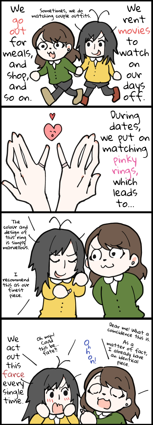 Manga de Tsudzuru Yuri na Hibi 2014/03/18 - How we spend our weekdays and days off 第3页