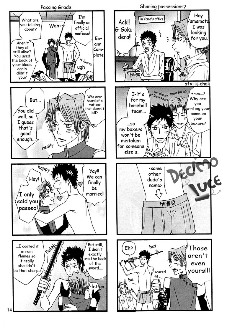 Katekyo Hitman Reborn! - Mafia Work (Doujinshi) Oneshot 第16页
