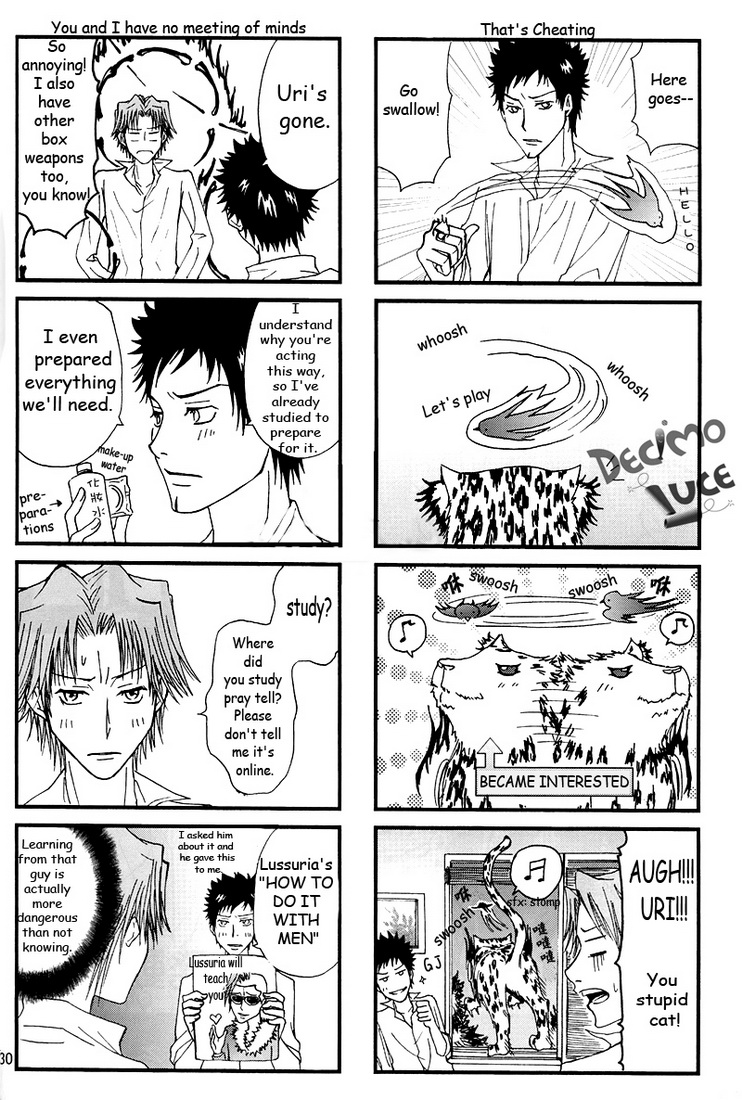 Katekyo Hitman Reborn! - Mafia Work (Doujinshi) Oneshot 第32页