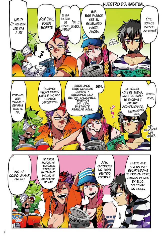 Nanbaka Prisionero x 4 + Guardia x 1 第11页