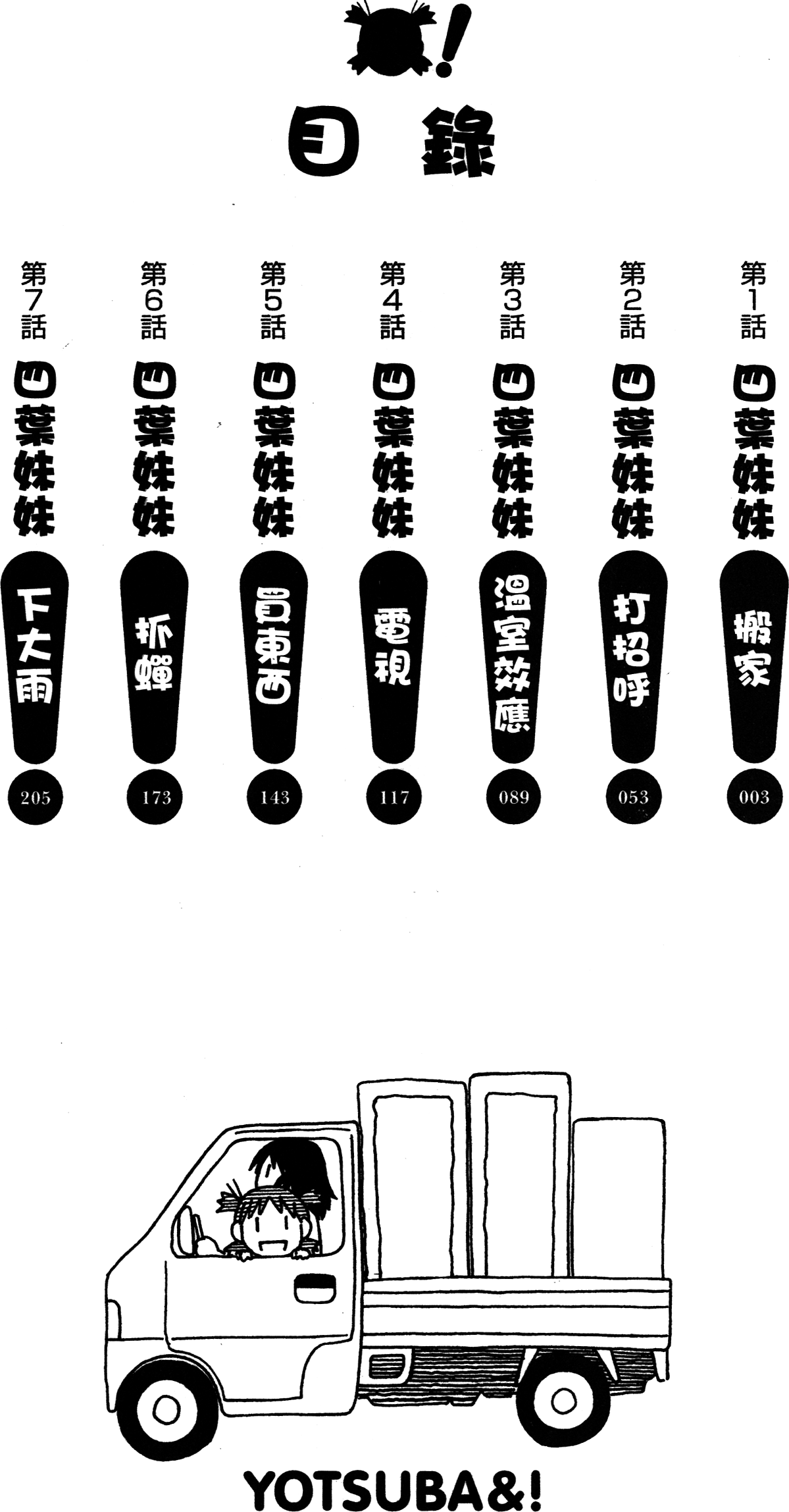 Yotsuba to! Vol. 1 Ch. 1 第7页