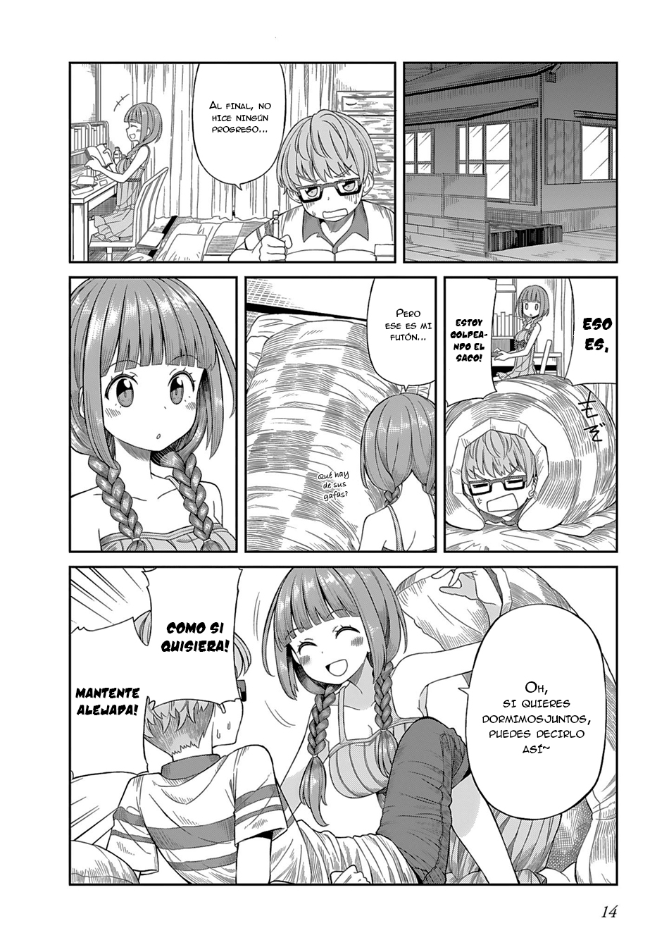 Hinomoto Sanshimai wa Kamatte Hoshii Las preocupaciones del joven Sacchan 第11页