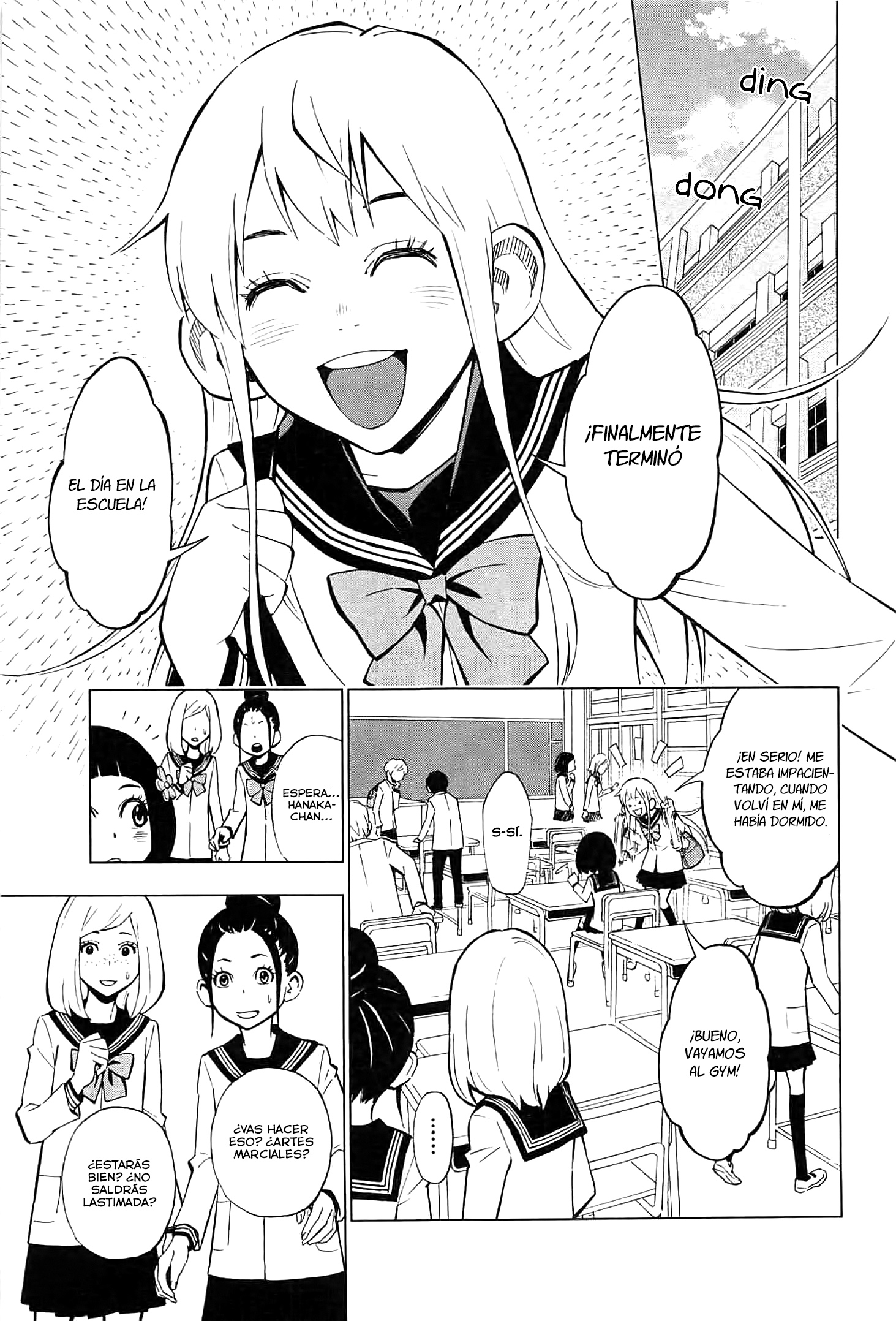 Hanakaku - The Last Girl Standing Vol. 1 Ch. 2 第8页