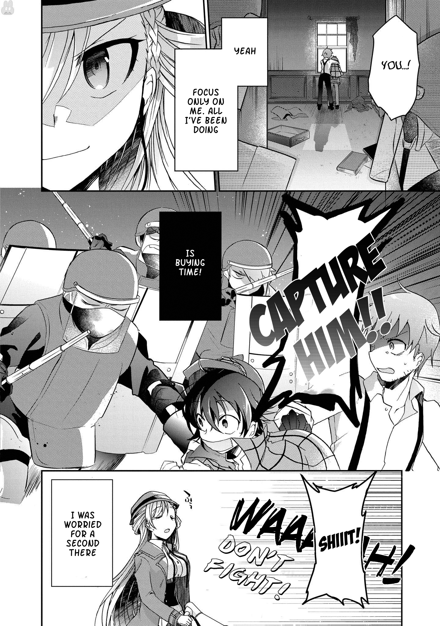 Rinna Keibu wa Iki ga Dekinai It's not like I like him! 第23页
