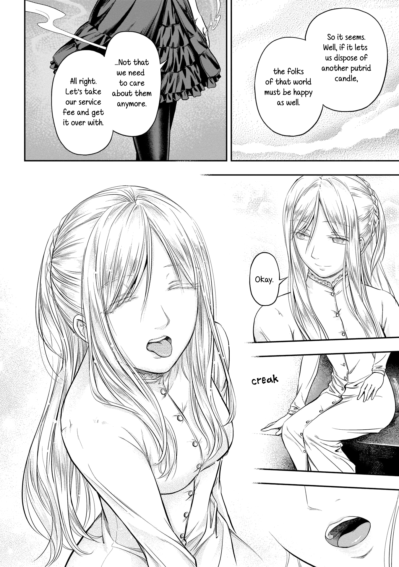 Vanilla Jingai x Jingai Yuri Anthology A Candle for the Grim Reaper 第12页