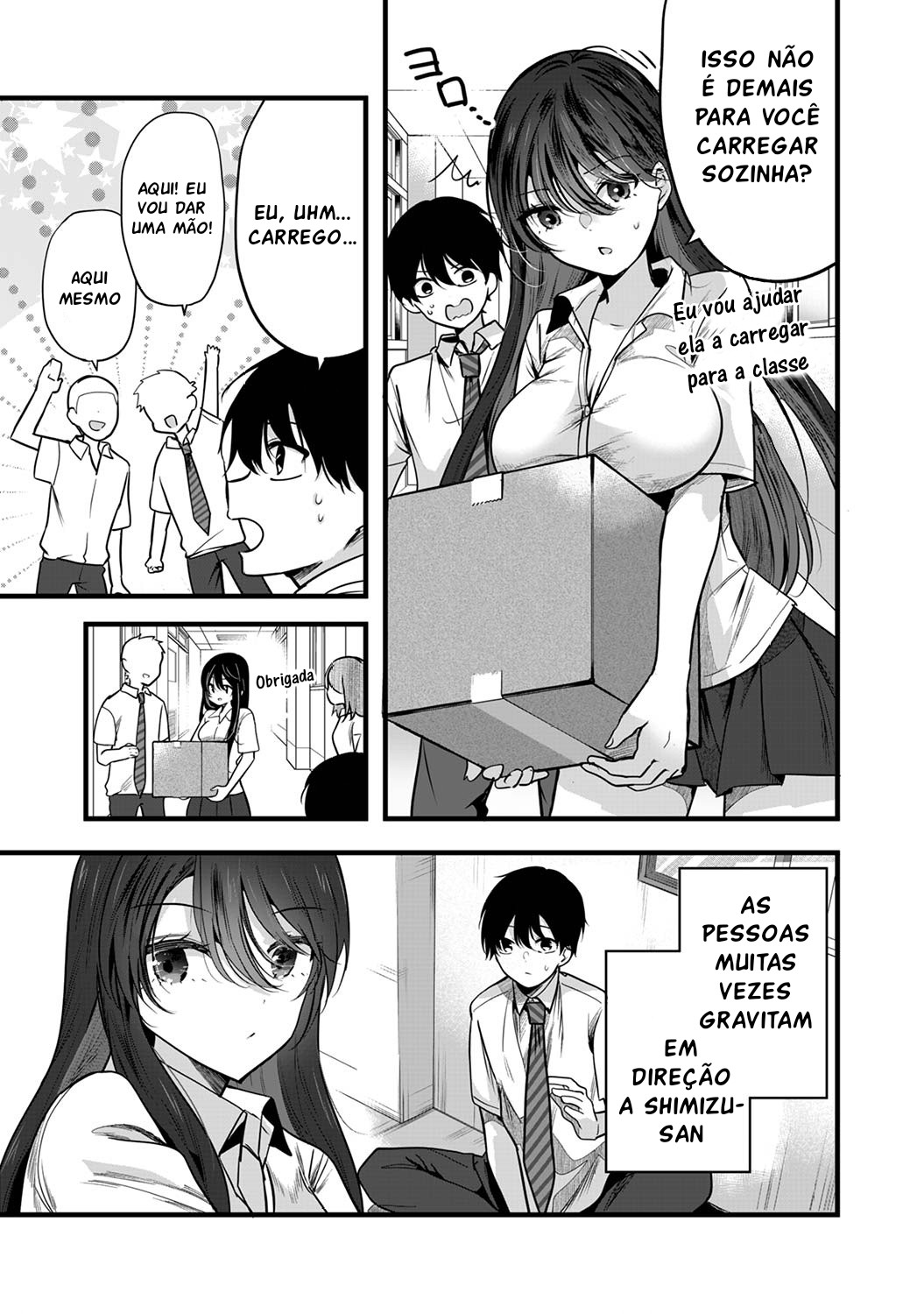 Boku wo Shirita Sugiru Shimizu-san Vol. 1 Ch. 1 第8页
