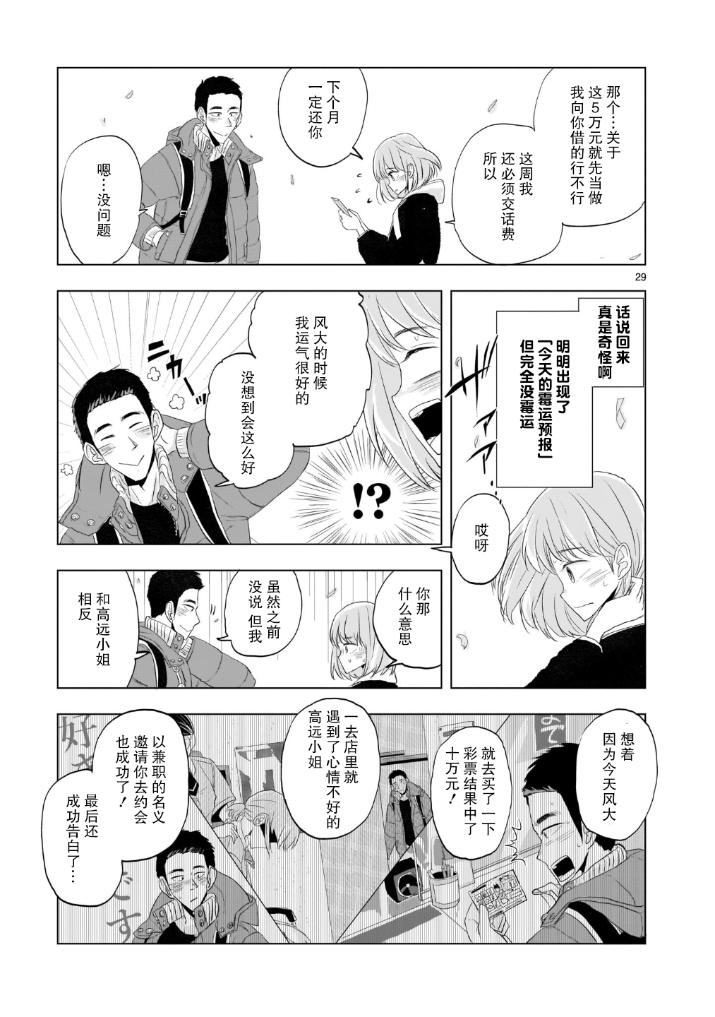 Tomorrow, Love My Change Like the Sky 今日的霉运警报 第29页