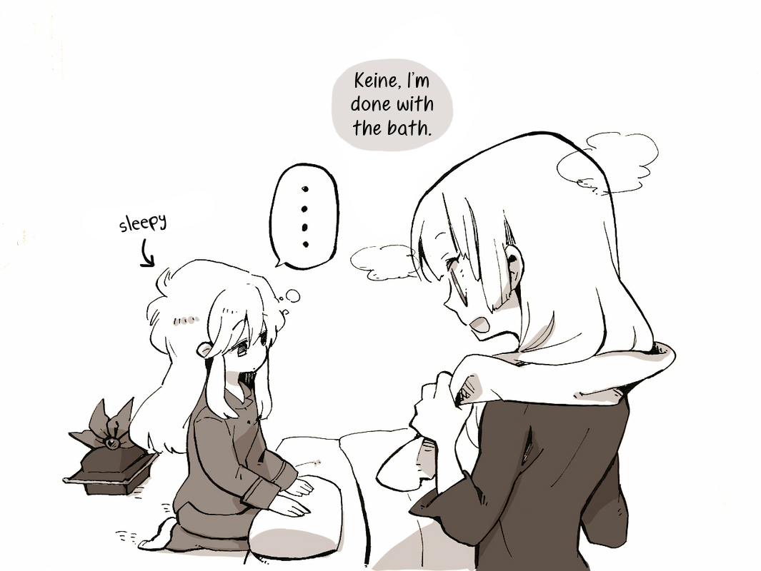 Touhou - Keine, Sleepy at 9pm (Doujinshi) 第2页