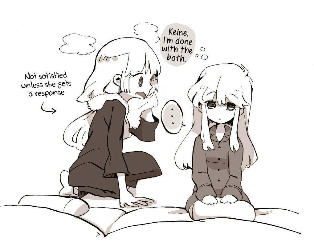 Touhou - Keine, Sleepy at 9pm (Doujinshi) 第3页