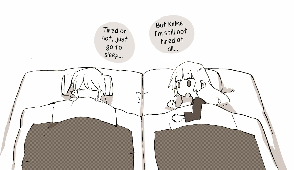 Touhou - Keine, Sleepy at 9pm (Doujinshi) 第6页