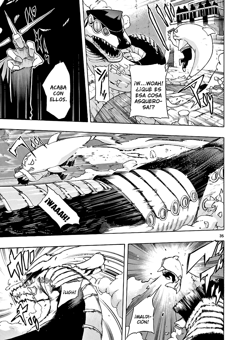 Seiketsu no Haguruma Padre, Juicio y Despedida 第36页