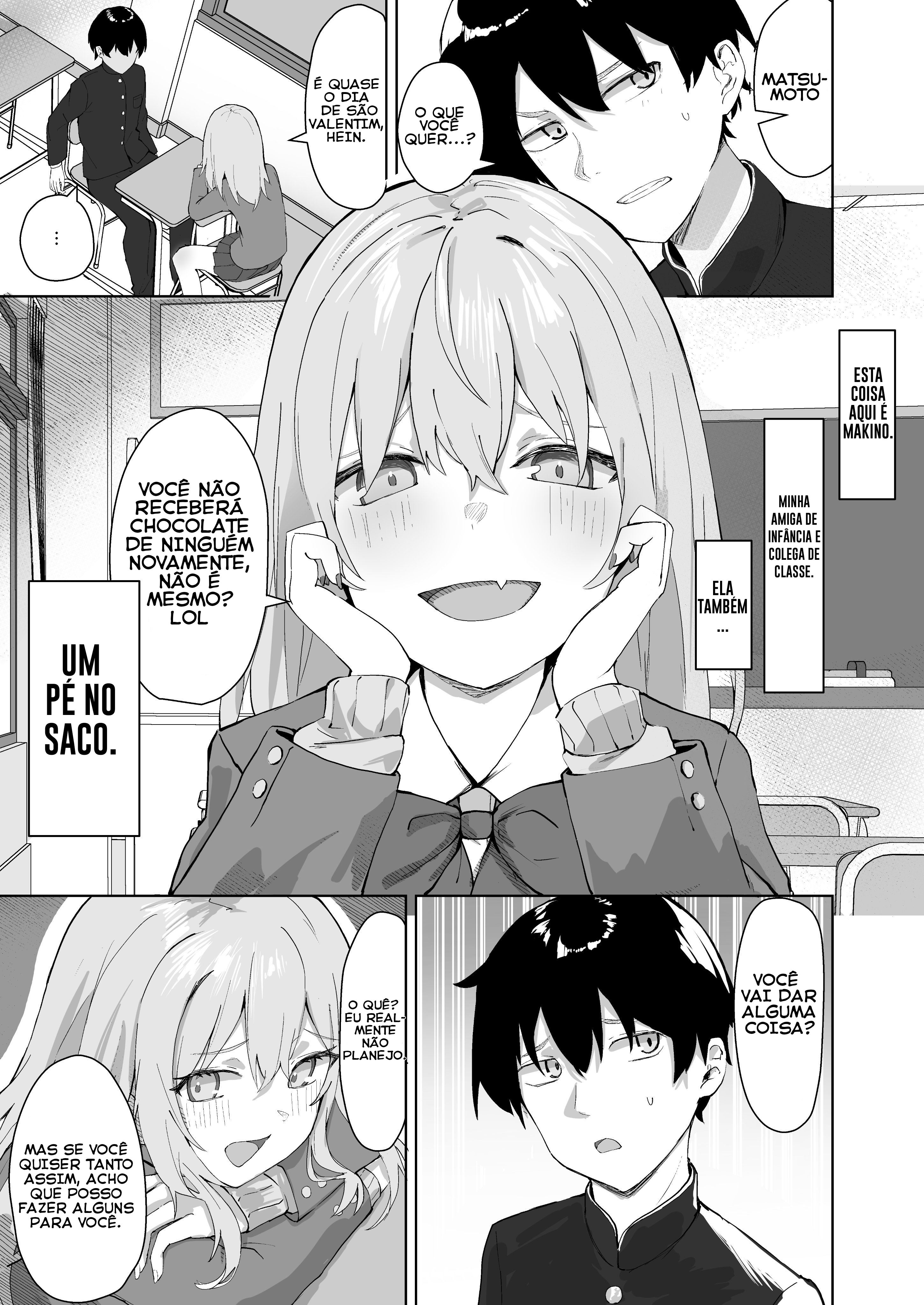 Childhood Friend and Valentine's Chocolate Oneshot 第2页