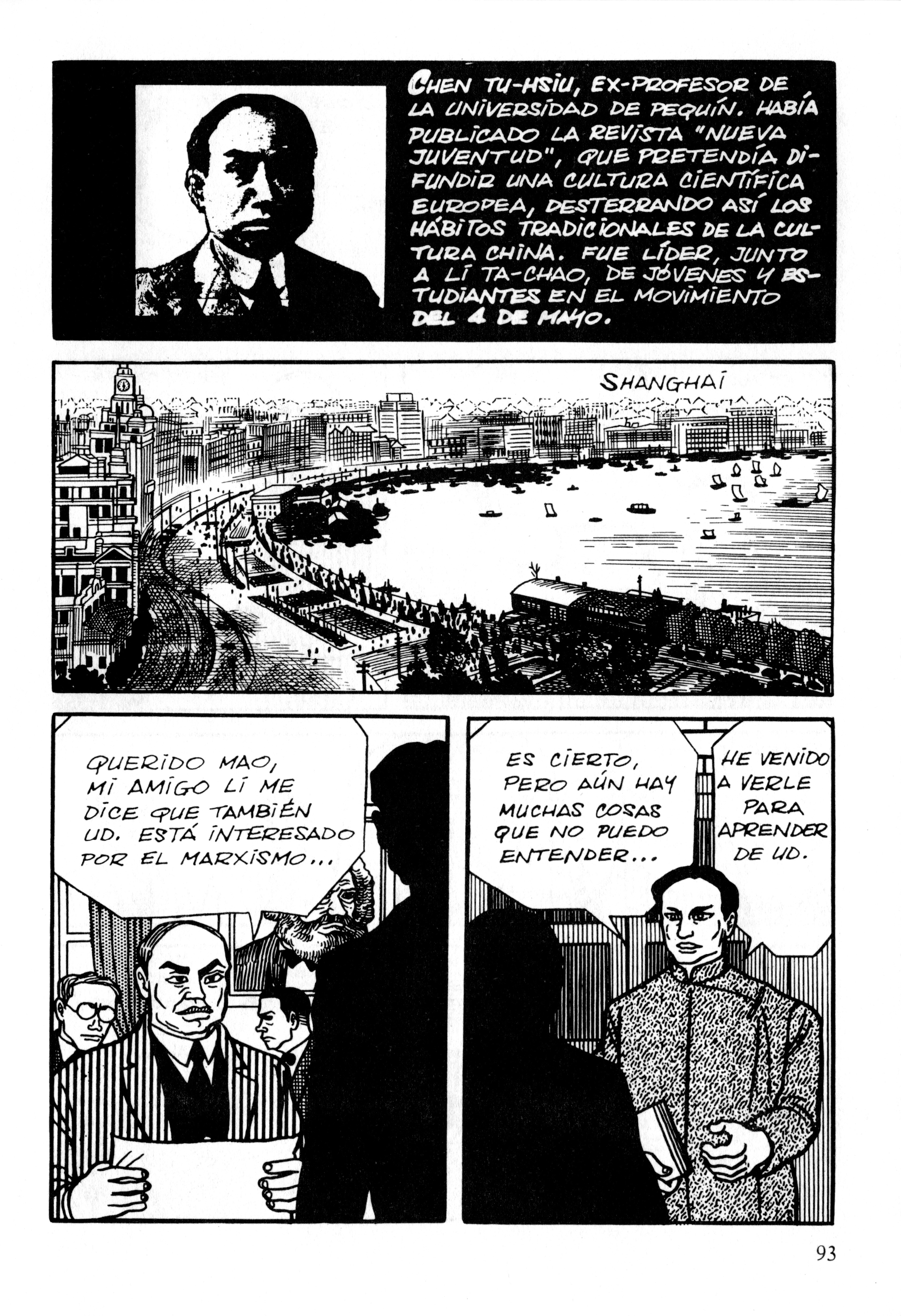Gekiga Legend of Mao Zedong La señal 第28页