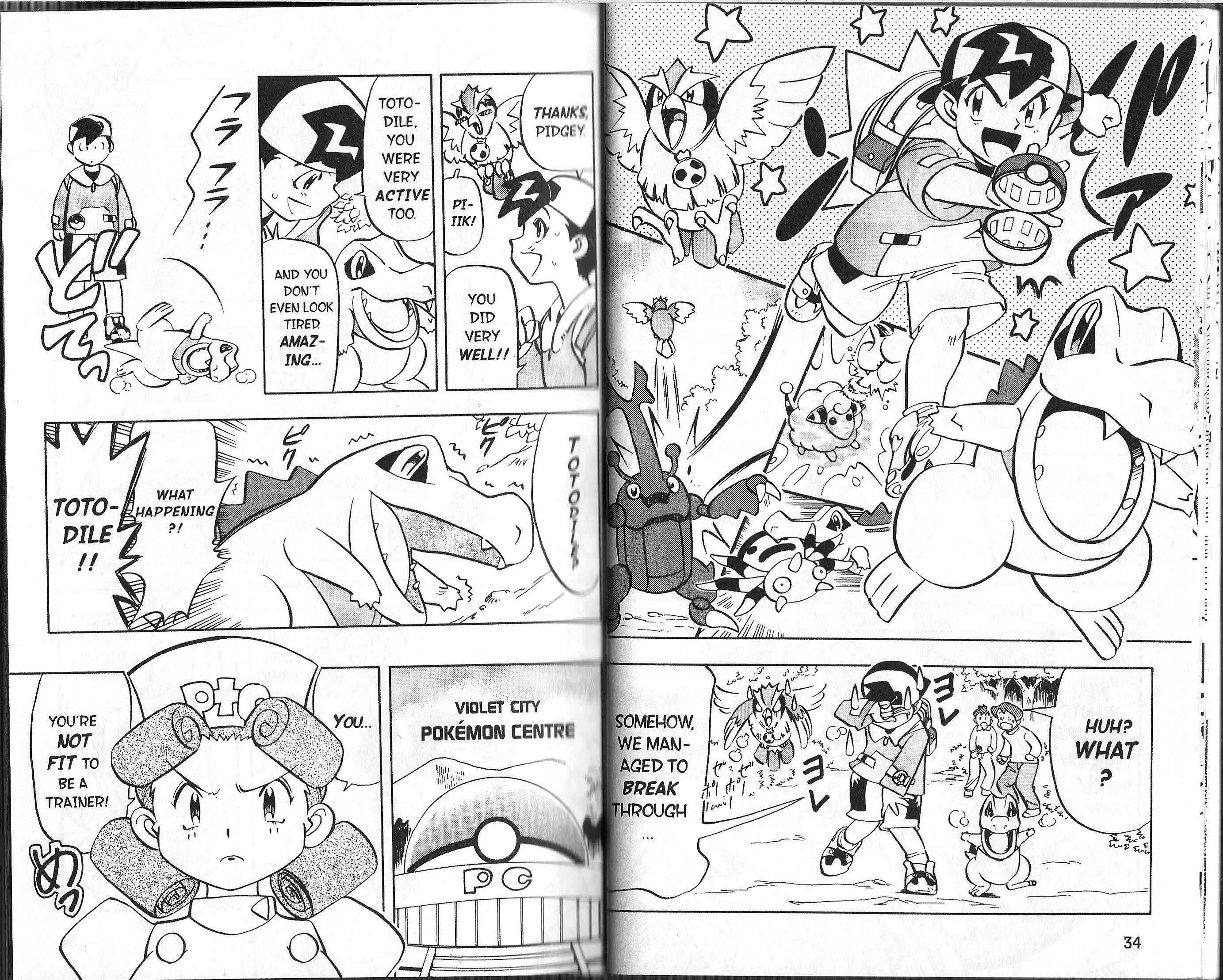 Pokémon Gold & Silver: The Golden Boys Falker, the Bird Keeper's Challenge!! 第4页
