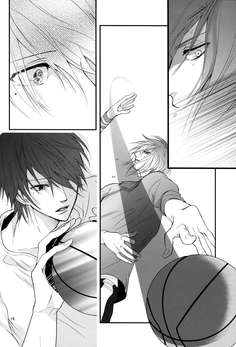 Kuroko no Basket - Hantoumei (Doujinshi) Oneshot 第14页