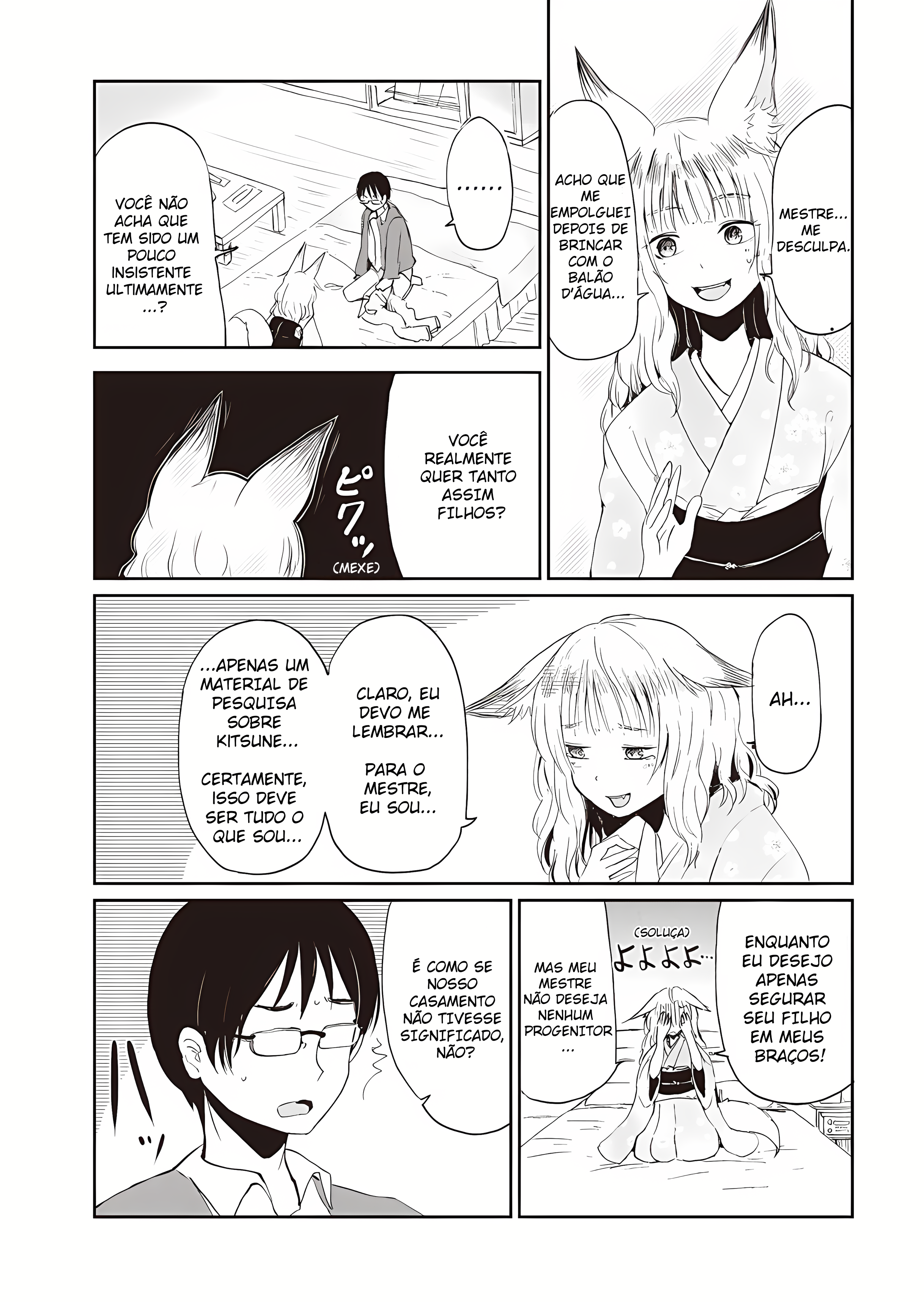 Kitsune no Oyome-chan Quando minha esposa kitsune e eu fomos para um encontro 第21页