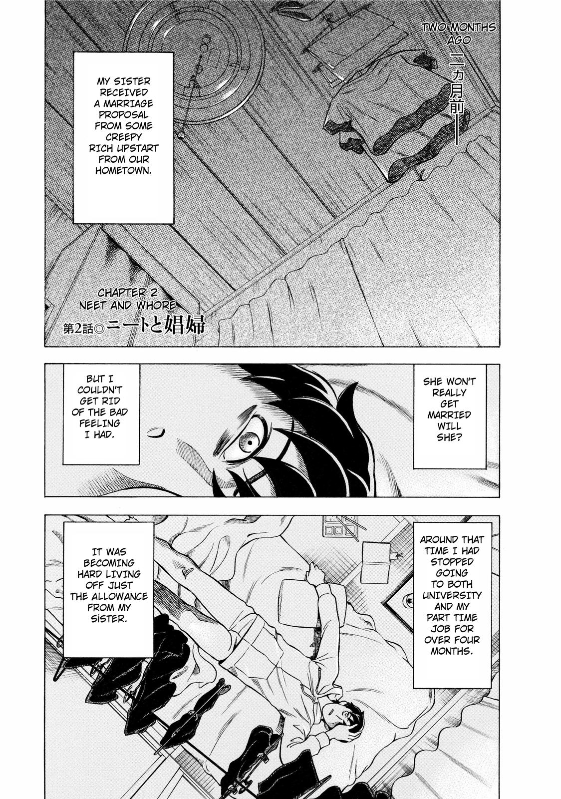 Crime and Punishment: A falsified romance NEET and Whore 第1页