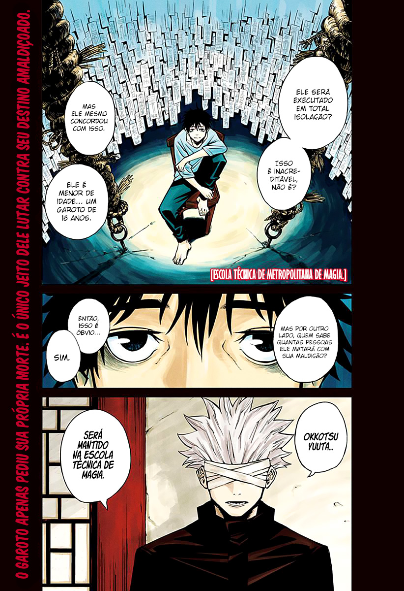 Jujutsu Kaisen 0: Toukyou Toritsu Jujutsu Koutou Senmon Gakkou A Criança Amaldiçoada 第2页