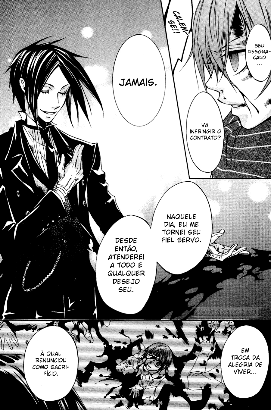 Kuroshitsuji Esse Mordomo, Tão Demoníaco! 第33页