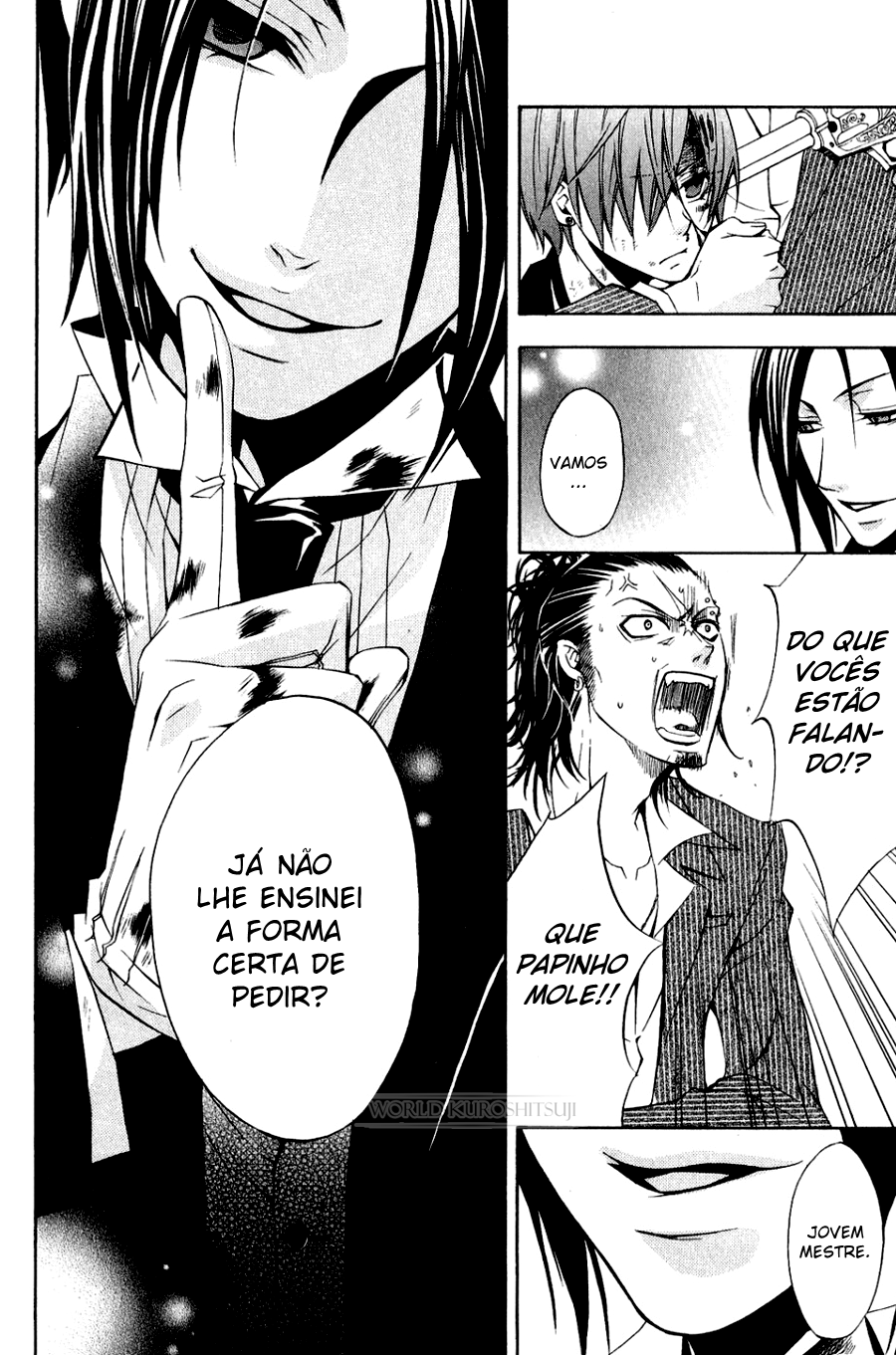 Kuroshitsuji Esse Mordomo, Tão Demoníaco! 第34页