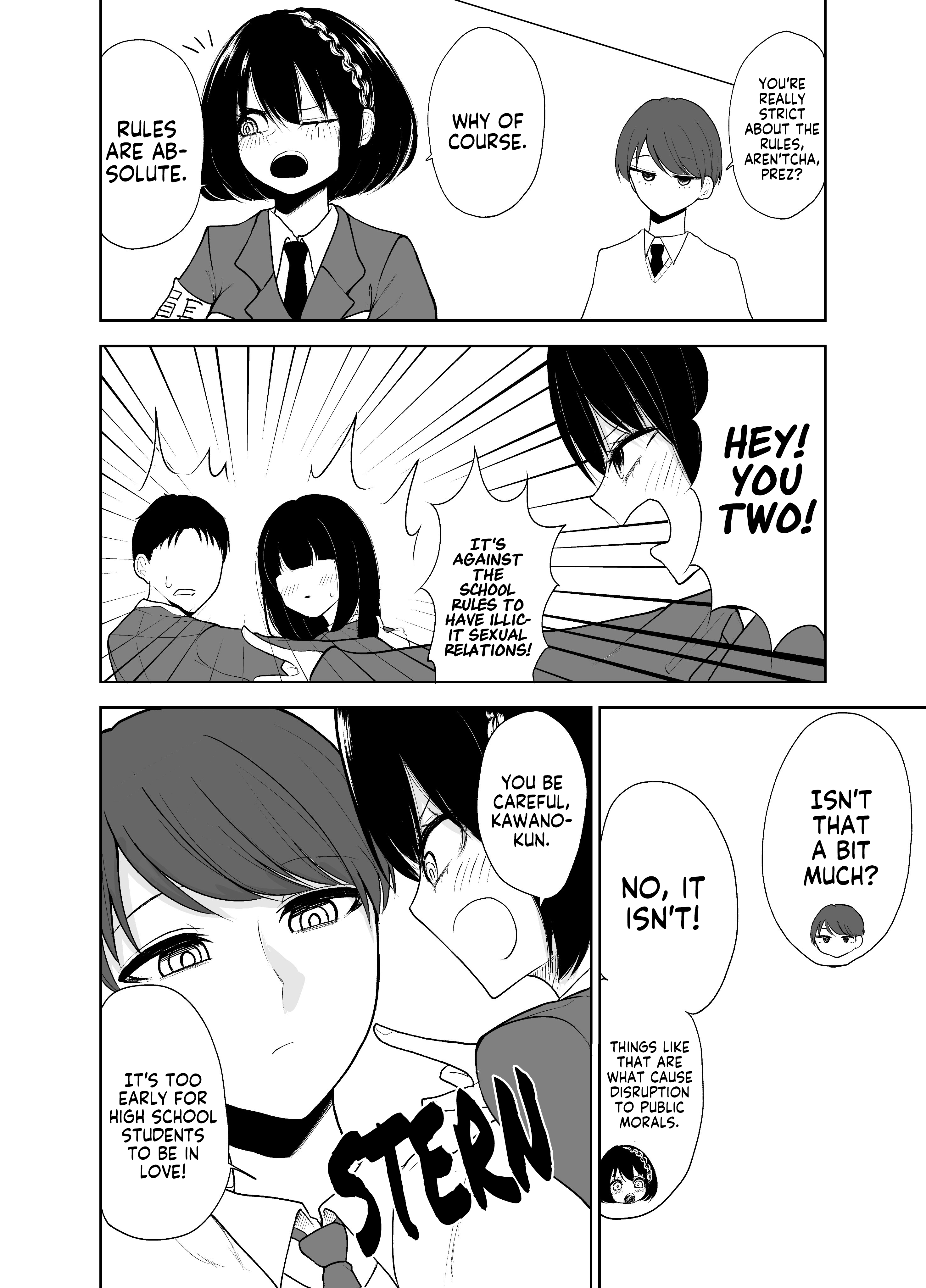 Will the Prez be Able to Follow the School Rules Against Romance 第2页
