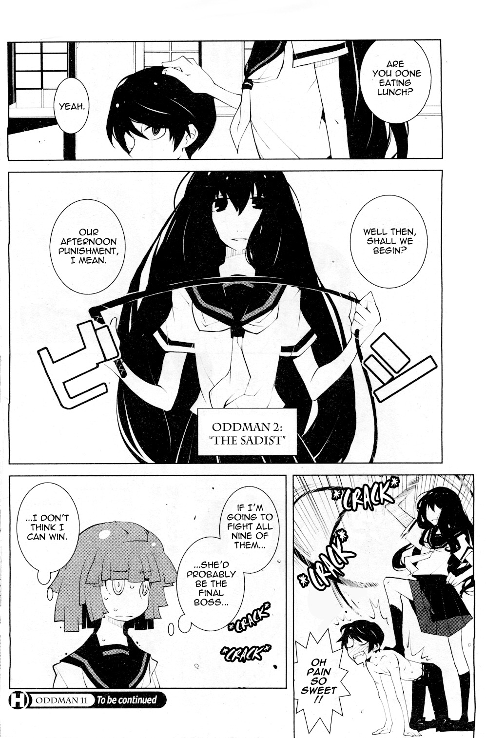 Oddman 11 To Celebrate the Return of the Serialization, Two Chapters in a Row!! 第8页