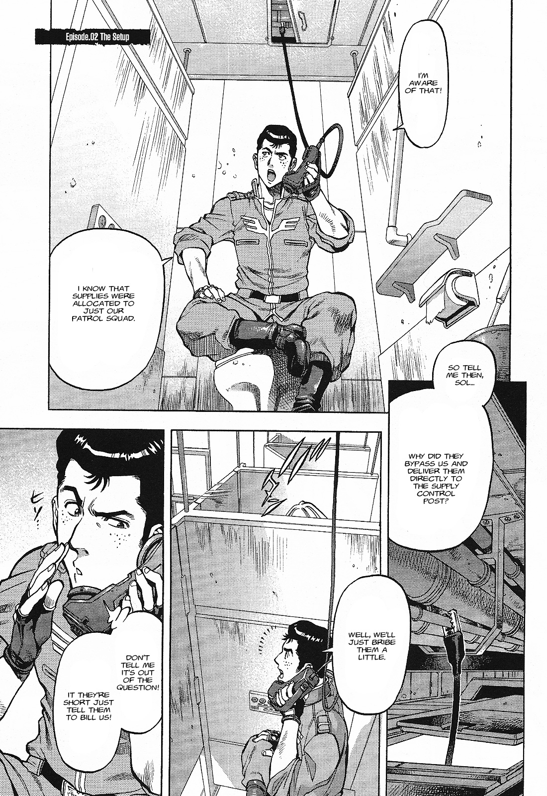 Mobile Suit Gundam U.C. HARD GRAPH: IRON MUSTANG The Set-up 第2页