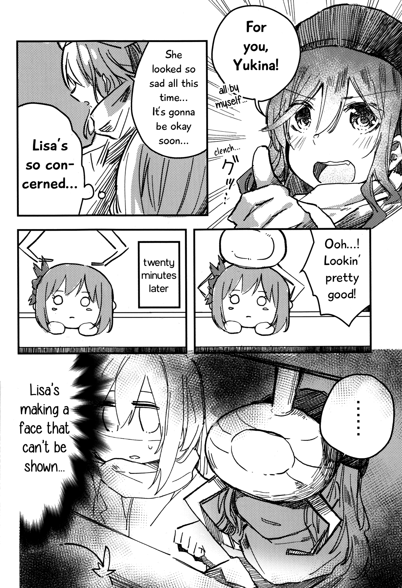 BanG Dream! - Yukina, I Love You (Doujinshi) 第3页