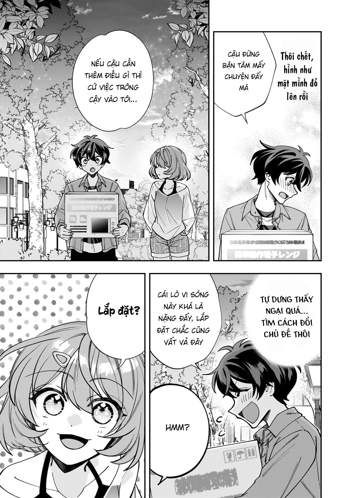 Net no "Oshi" to Real no "Oshi" ga Tonari ni Hikkoshite Kita Đi mua lò vi sóng 第21页