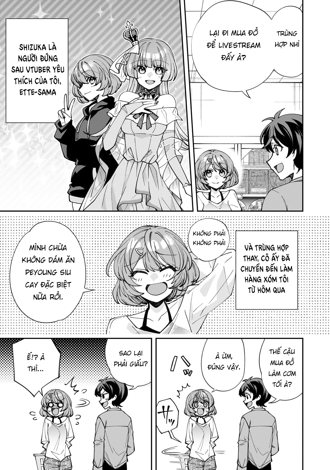 Net no "Oshi" to Real no "Oshi" ga Tonari ni Hikkoshite Kita Đi mua lò vi sóng 第9页