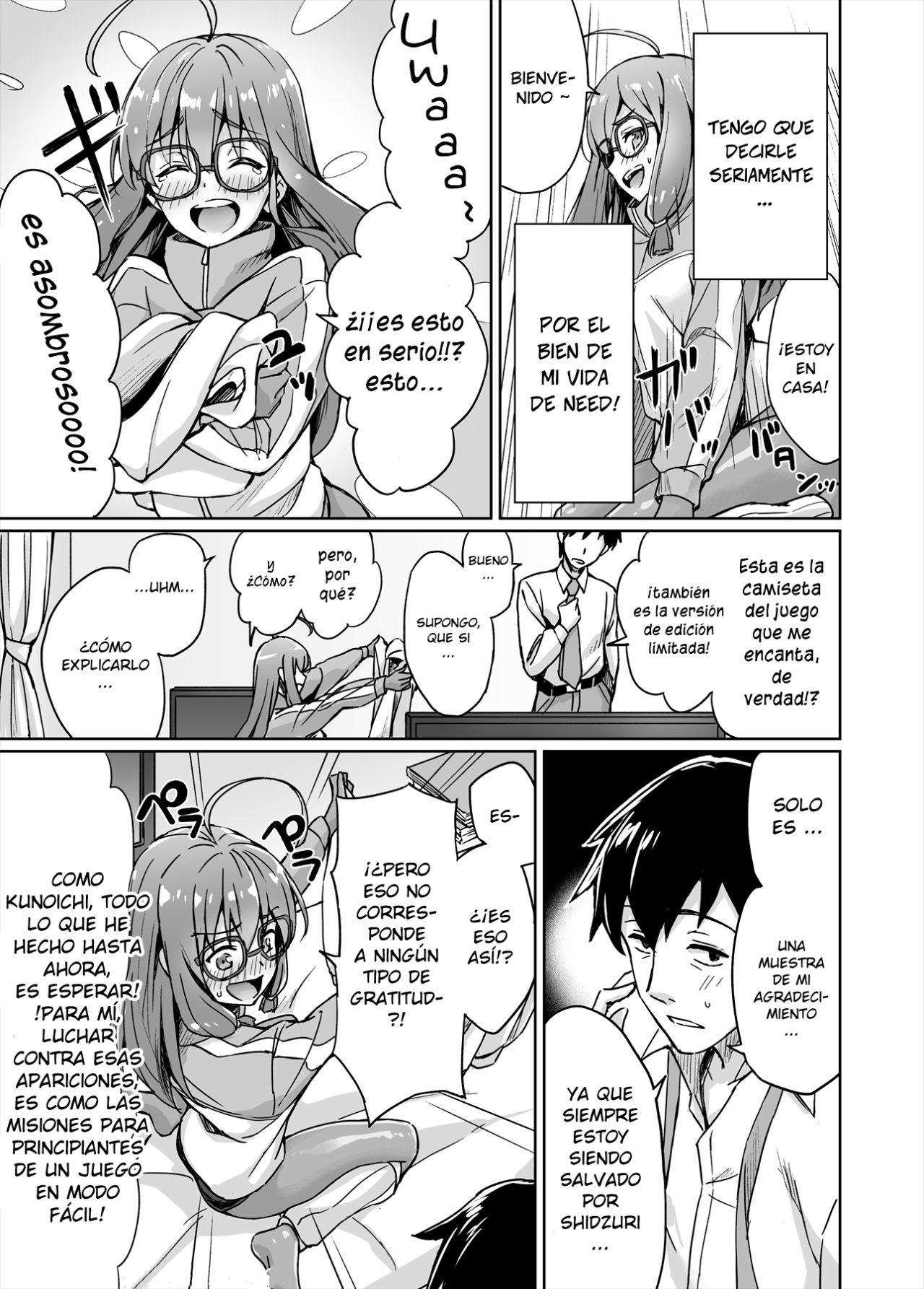 NEET de Otaku na Kunoichi to naze ka Dousei hajimemashita Vida de una Neet 第4页