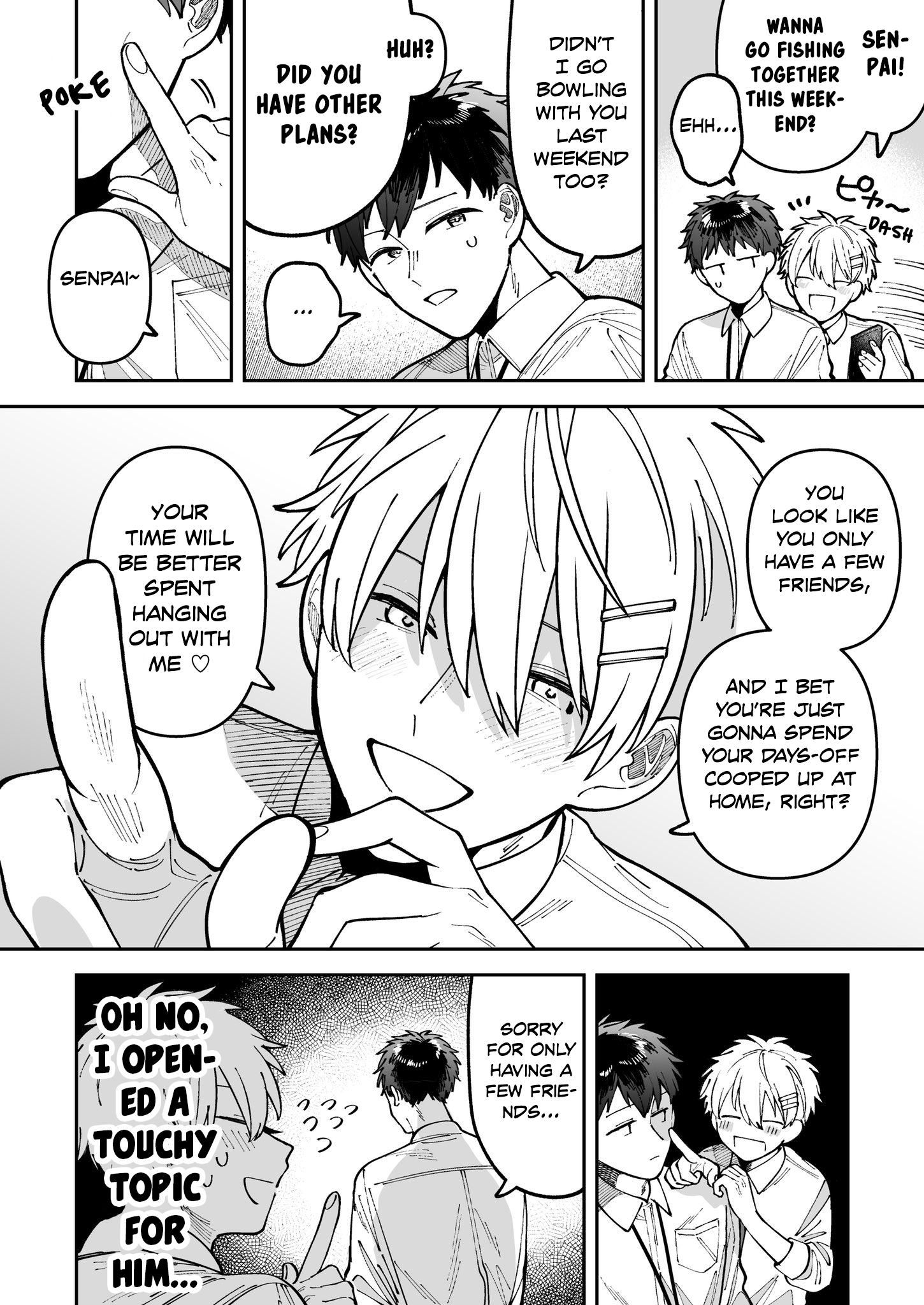 Wagamama Kouhai-kun - Twitter/X Extras Clingy 第1页