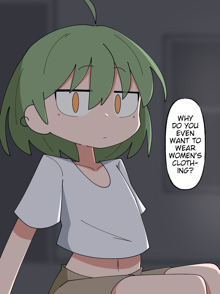 A guy who likes wearing women's clothes 第8页