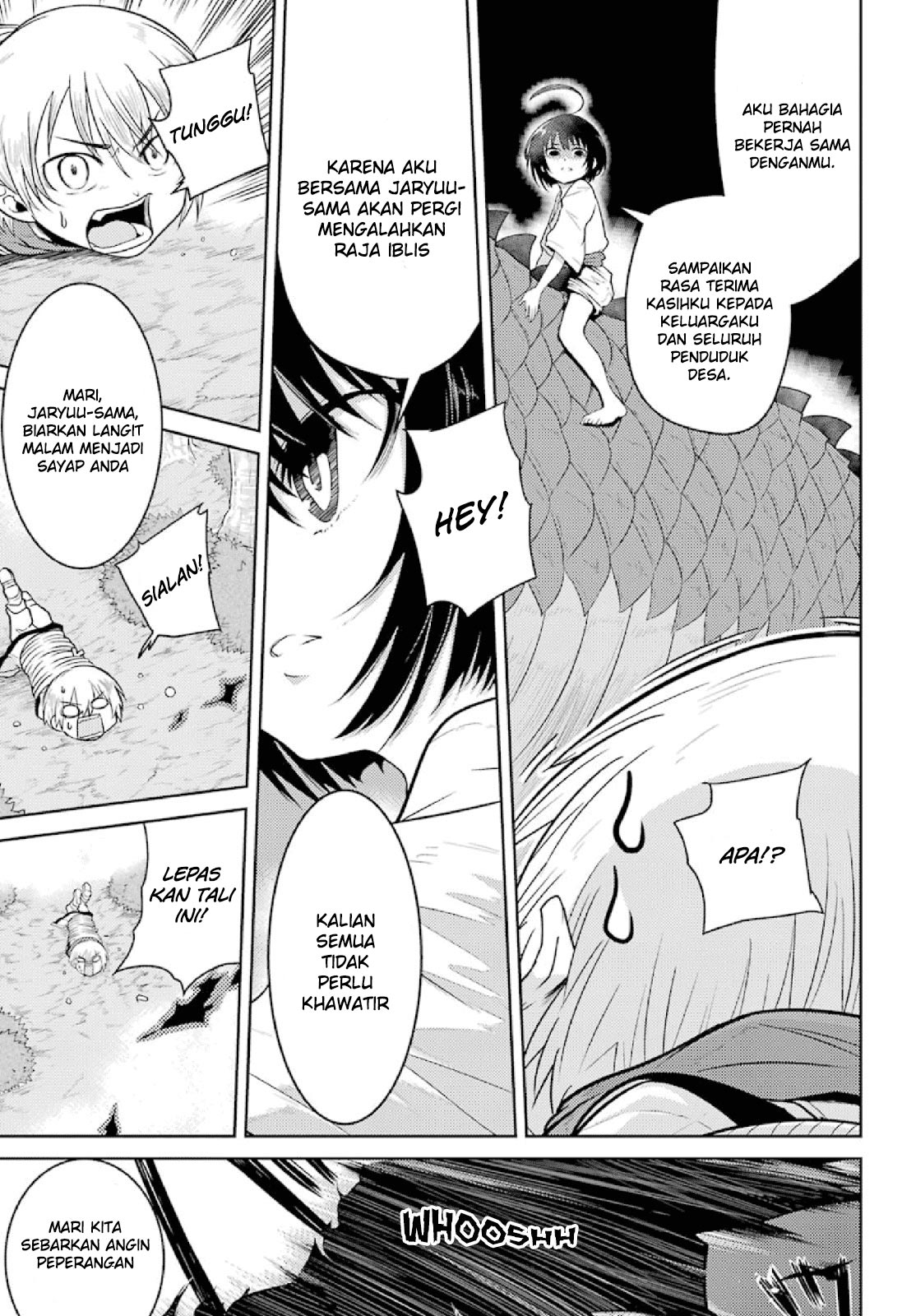 Yowai 5000-nen no Soushoku Dragon, Iware naki Jaryuu Nintei: Yada Kono Ikenie, Hito no Hanashi wo Kiite Kurenai Menuju Kota Petualang 第11页