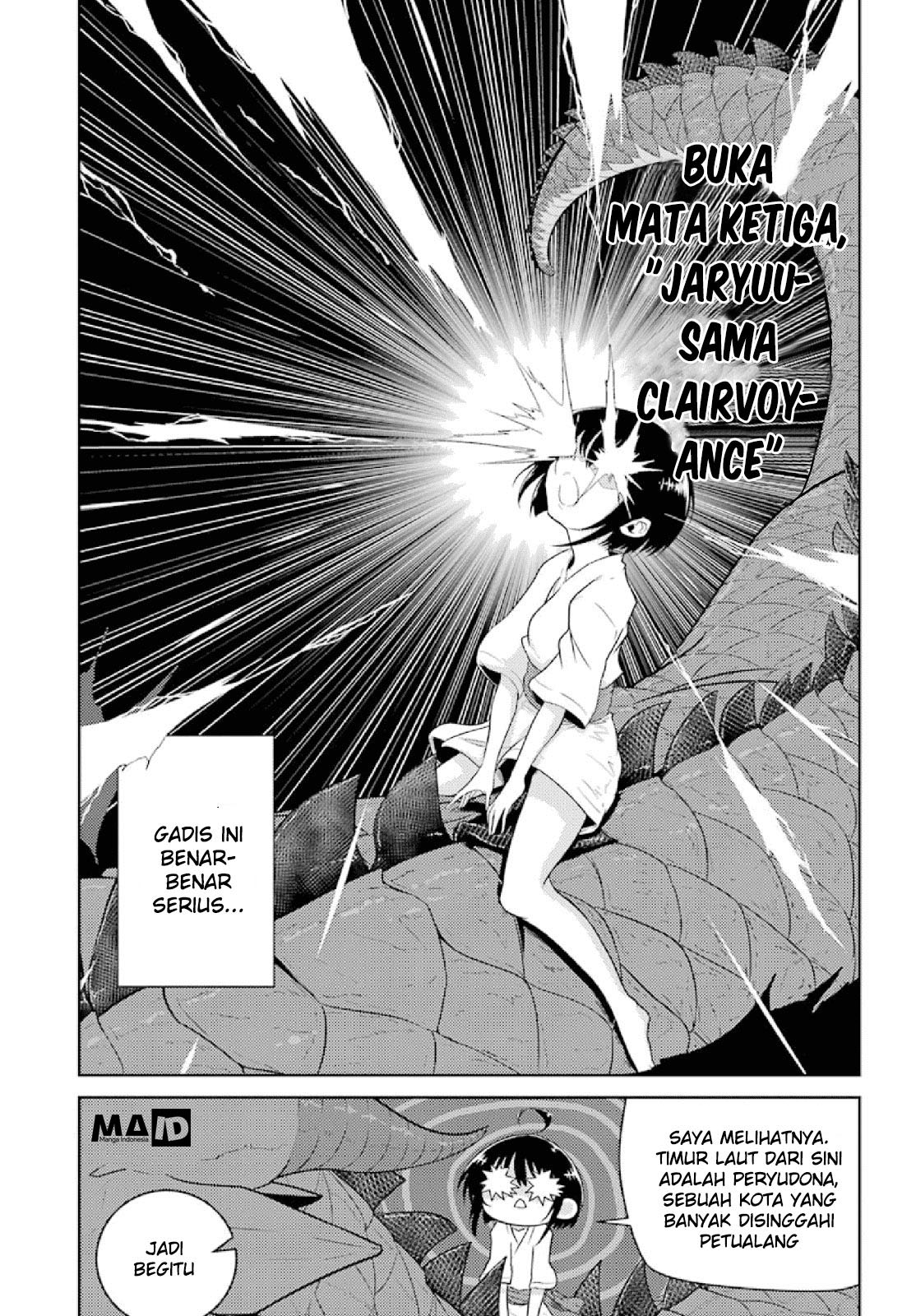 Yowai 5000-nen no Soushoku Dragon, Iware naki Jaryuu Nintei: Yada Kono Ikenie, Hito no Hanashi wo Kiite Kurenai Menuju Kota Petualang 第15页