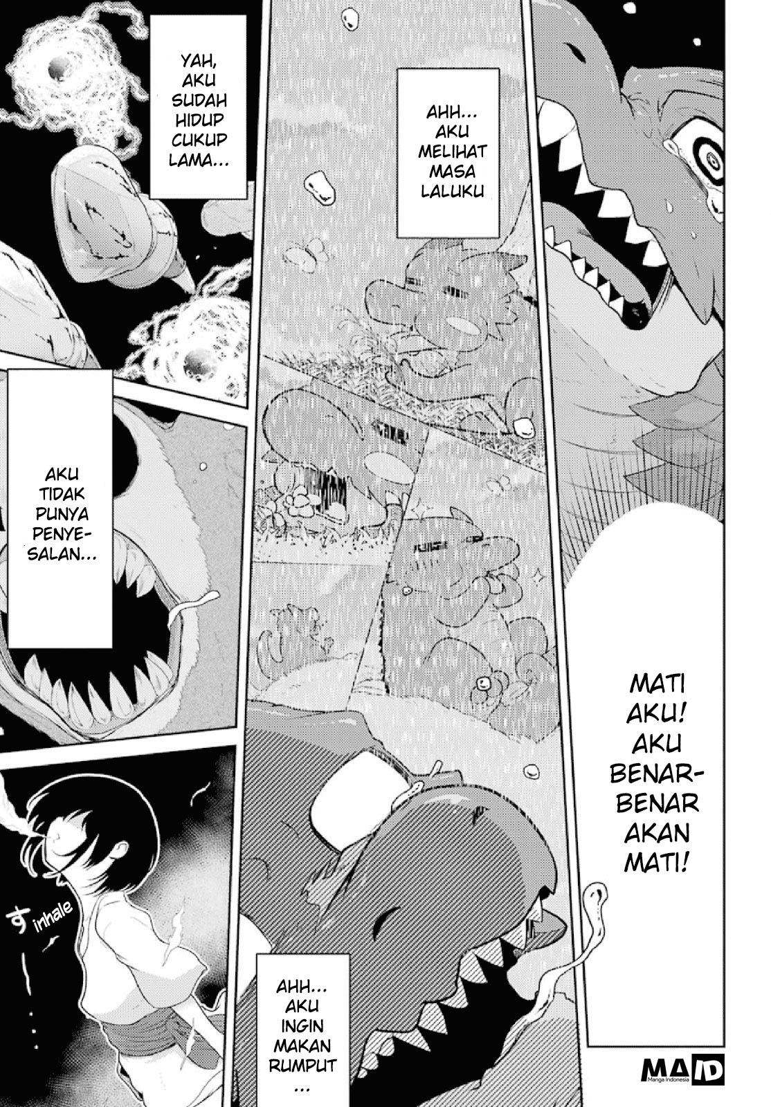 Yowai 5000-nen no Soushoku Dragon, Iware naki Jaryuu Nintei: Yada Kono Ikenie, Hito no Hanashi wo Kiite Kurenai Menuju Kota Petualang 第30页