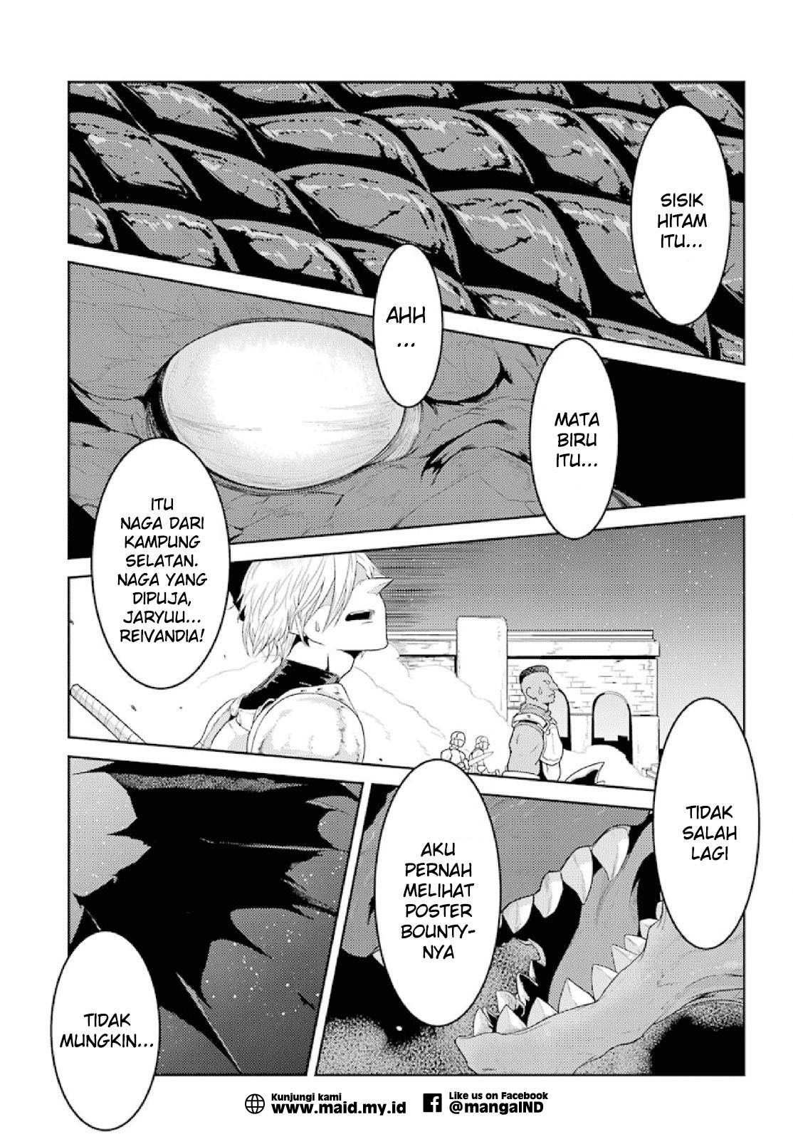 Yowai 5000-nen no Soushoku Dragon, Iware naki Jaryuu Nintei: Yada Kono Ikenie, Hito no Hanashi wo Kiite Kurenai Menuju Kota Petualang 第35页