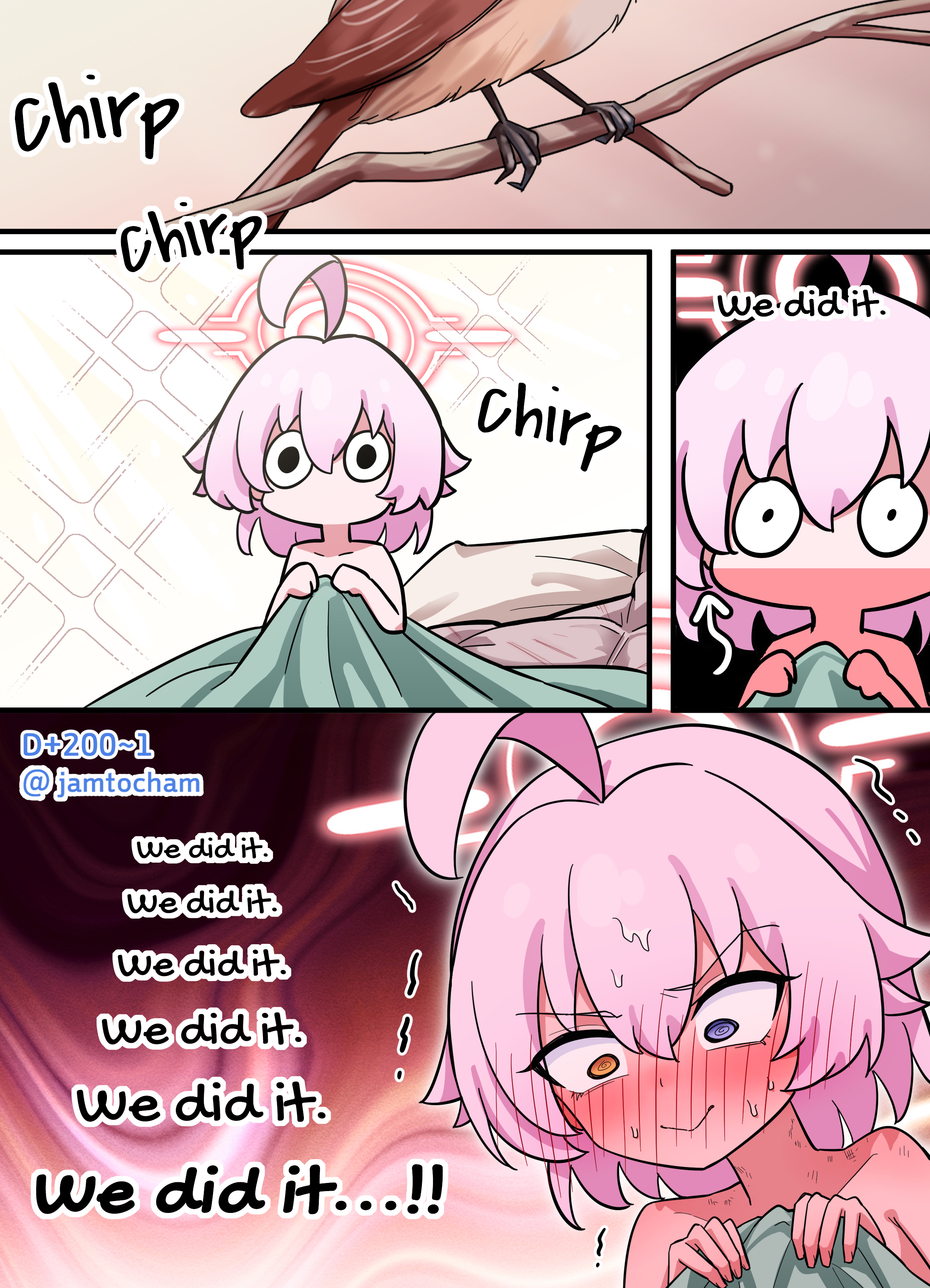 Blue Archive - 1 Hoshino a Day (Doujinshi) 1 Hoshino a Day - Season 2 EPILOGUE FULL (Day 200.1-200.31) 第1页