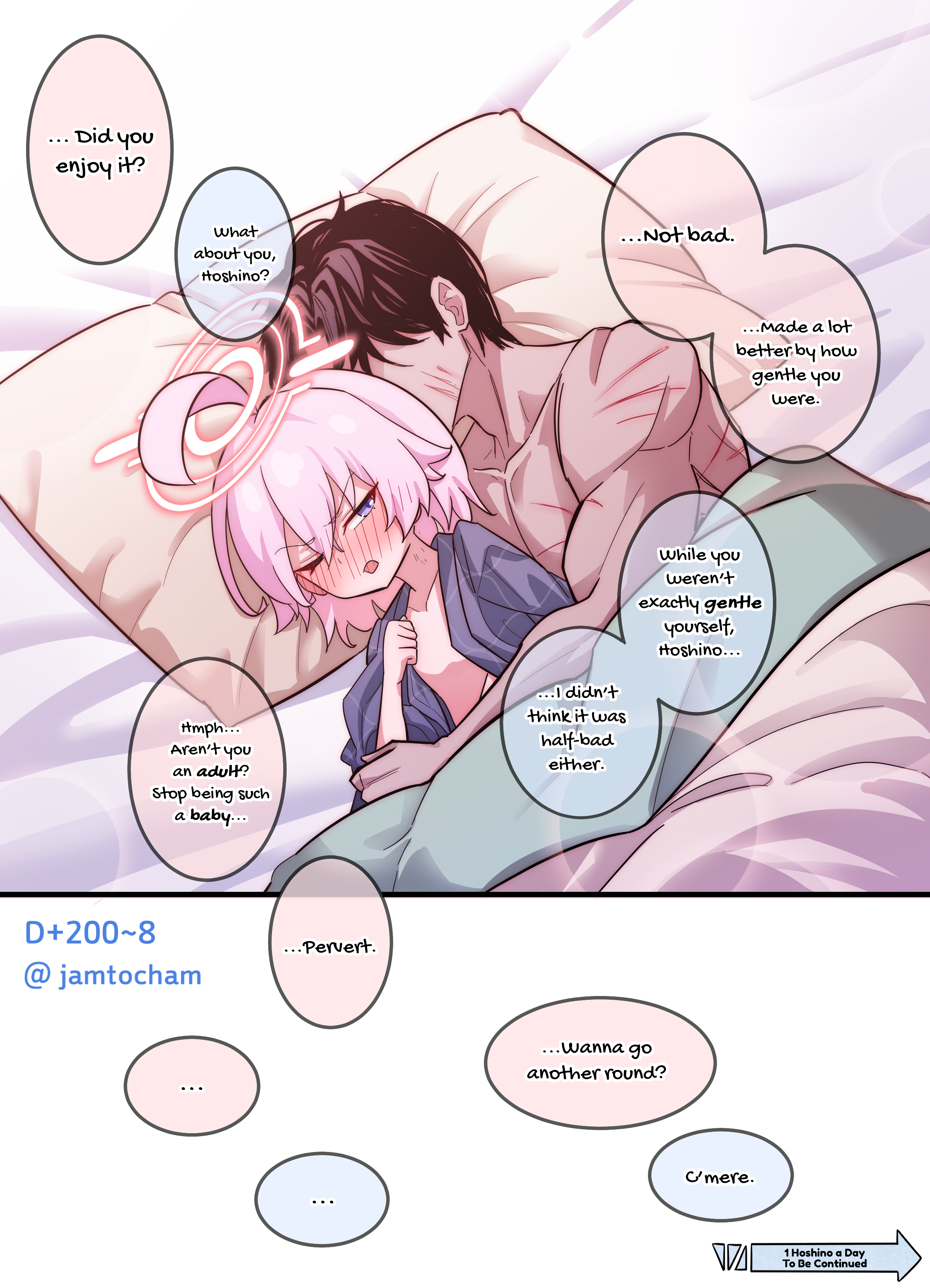 Blue Archive - 1 Hoshino a Day (Doujinshi) 1 Hoshino a Day - Season 2 EPILOGUE FULL (Day 200.1-200.31) 第8页