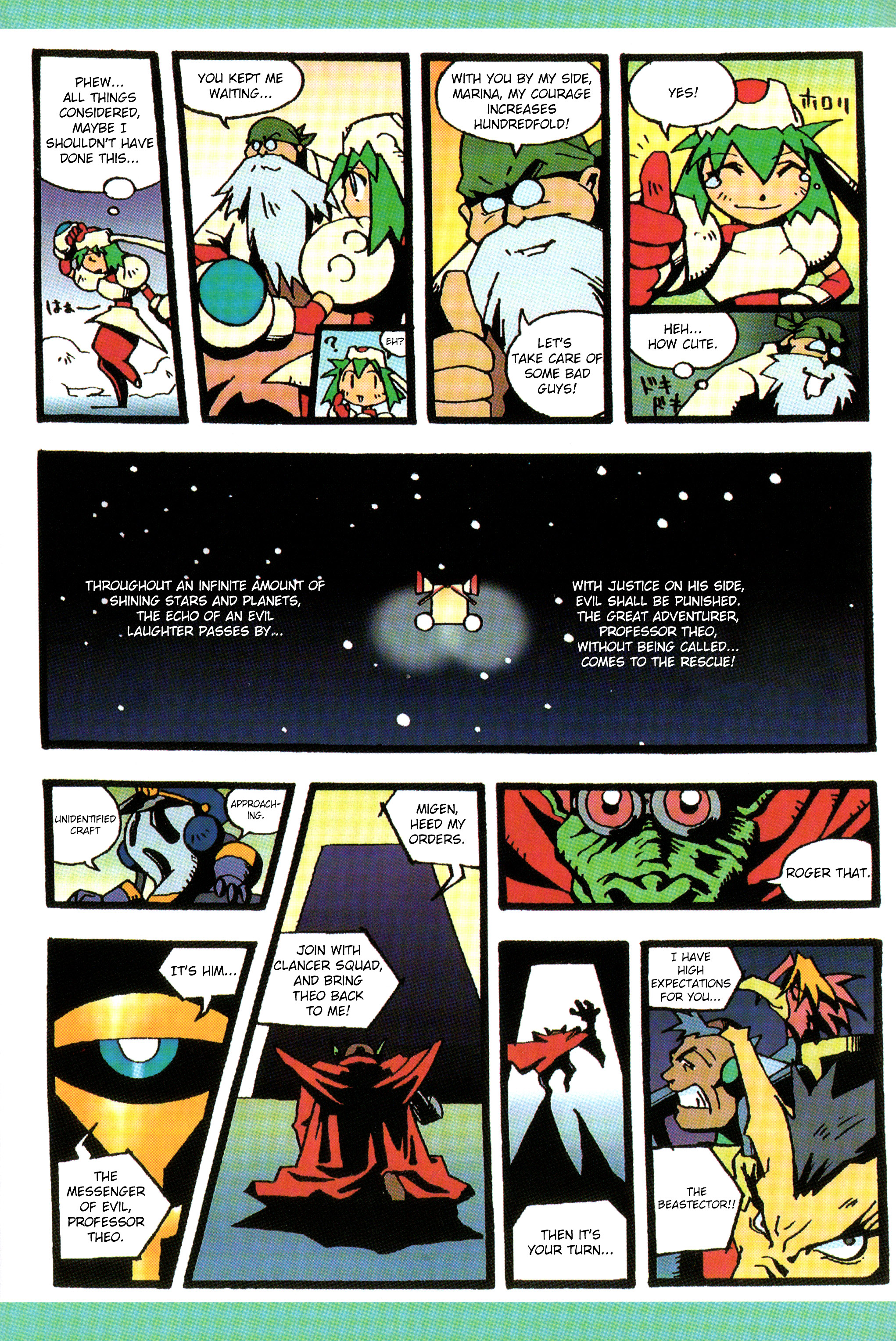 Mischief Makers Outline & Opening Comic 第7页